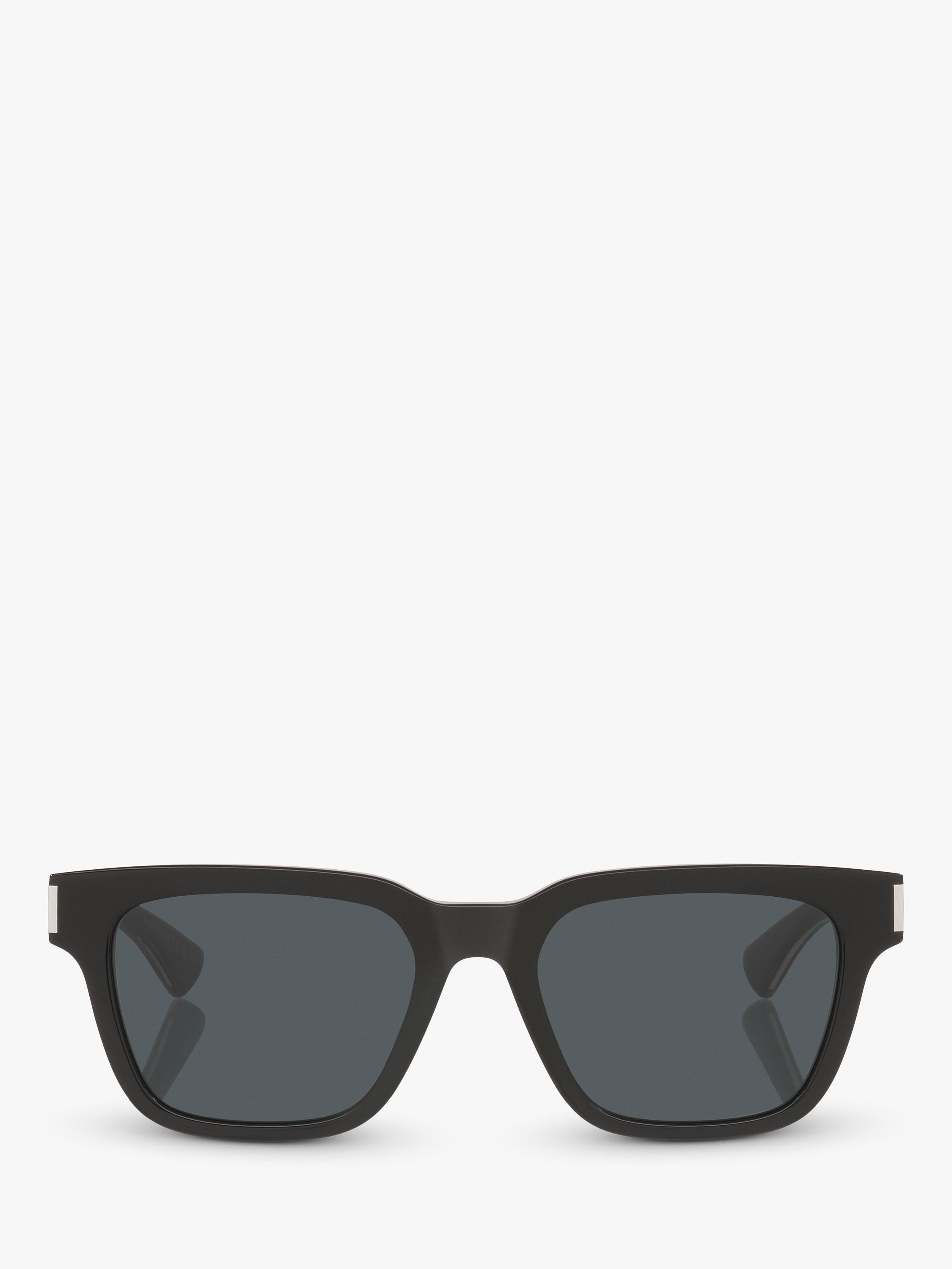 Yves Saint Laurent rectangular black sunglasses with 53mm lens (British brand)