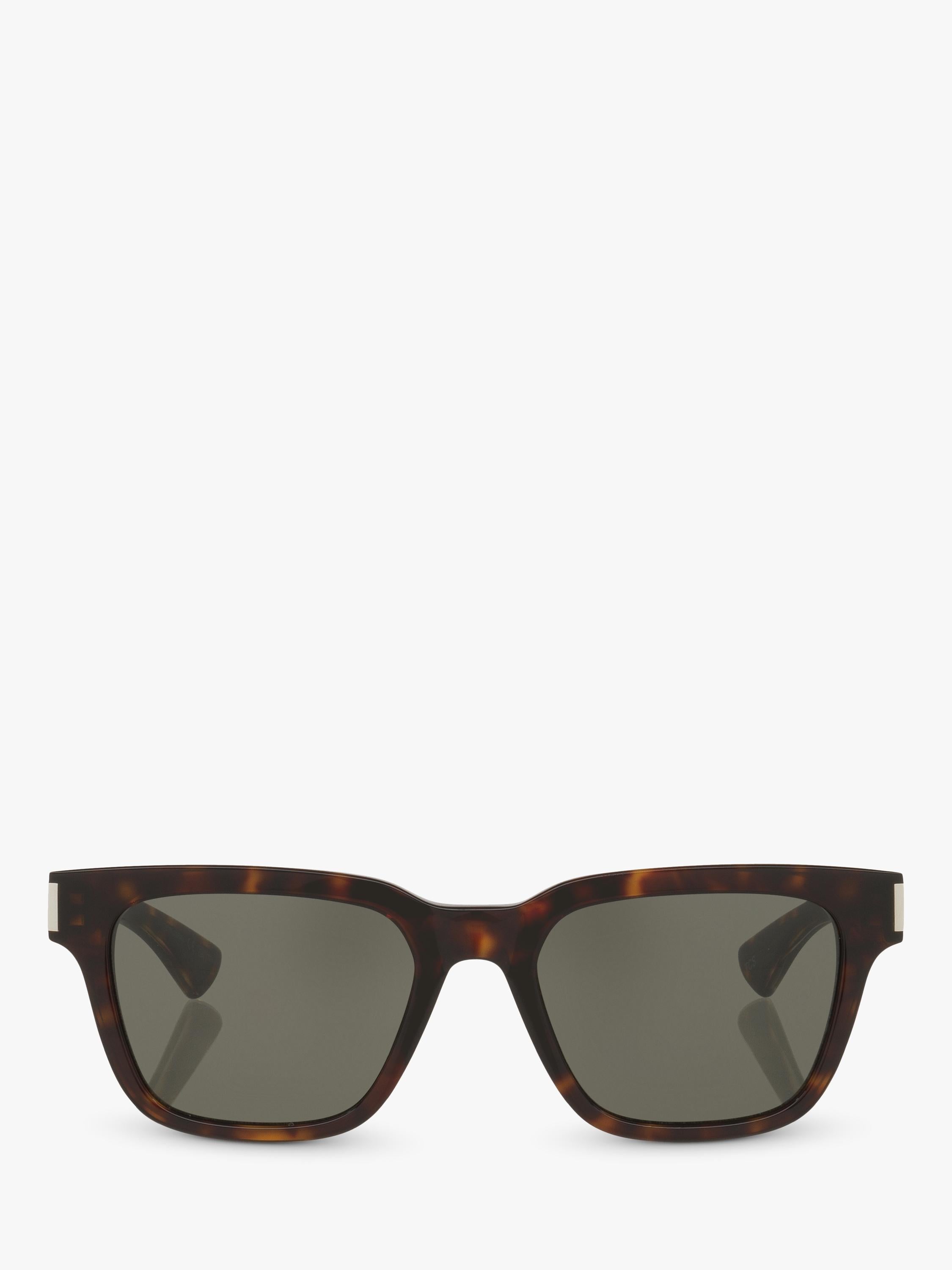 Yves Saint Laurent tortoise rectangular sunglasses 53mm - British product