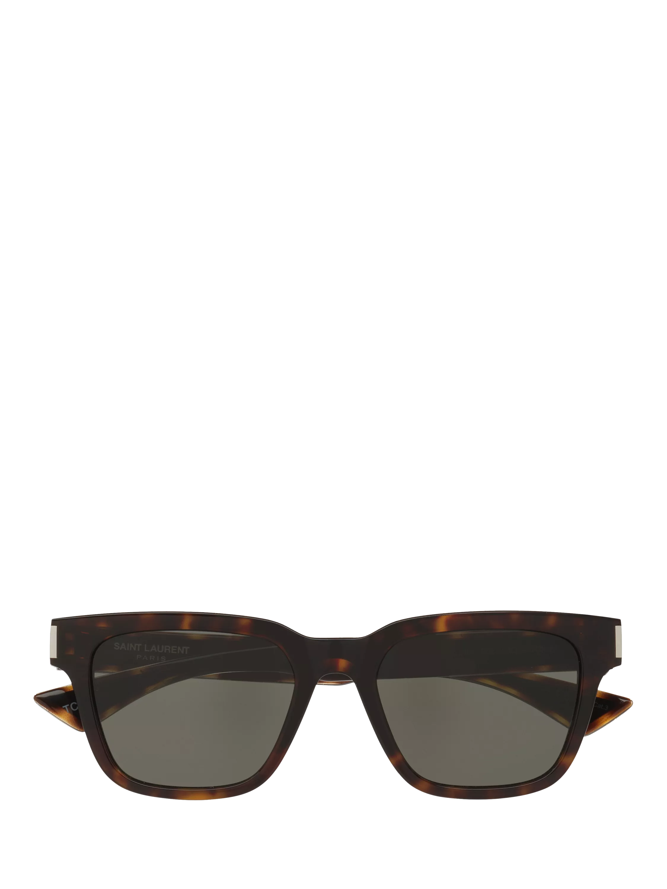 Yves Saint Laurent tortoise rectangular sunglasses 53mm - British product