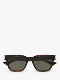 Yves Saint Laurent tortoise rectangular sunglasses 53mm - British product