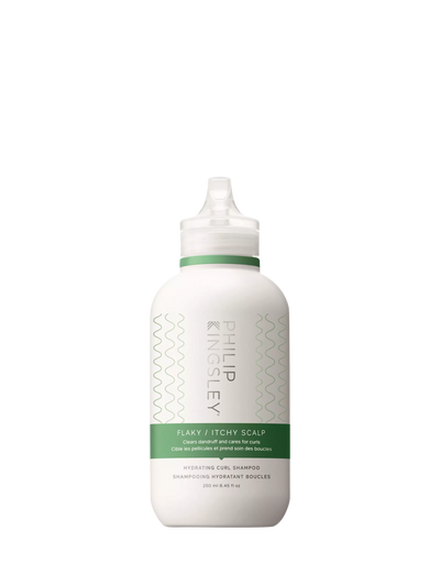 John Lewis Philip Kingsley Flaky/Itchy Scalp Hydrating Curl Anti-Dandruff Shampoo 250ml- Buy online at McGrocer
