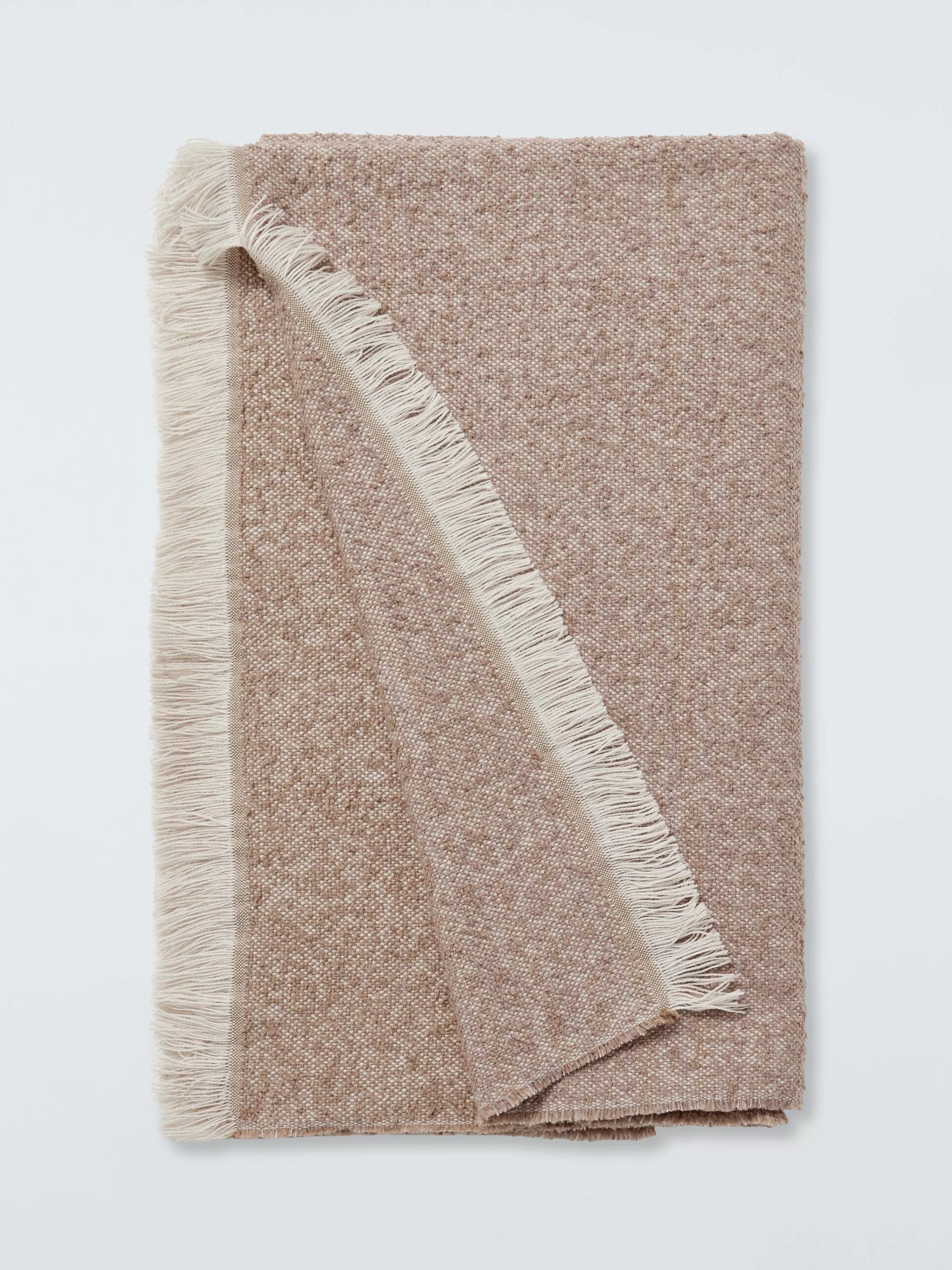 John Lewis Boucle Throw Jacquard 140 x 180cm