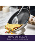 Circulon ScratchDefense frying pan, imported from the UK
