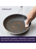 Circulon ScratchDefense frying pan, imported from the UK