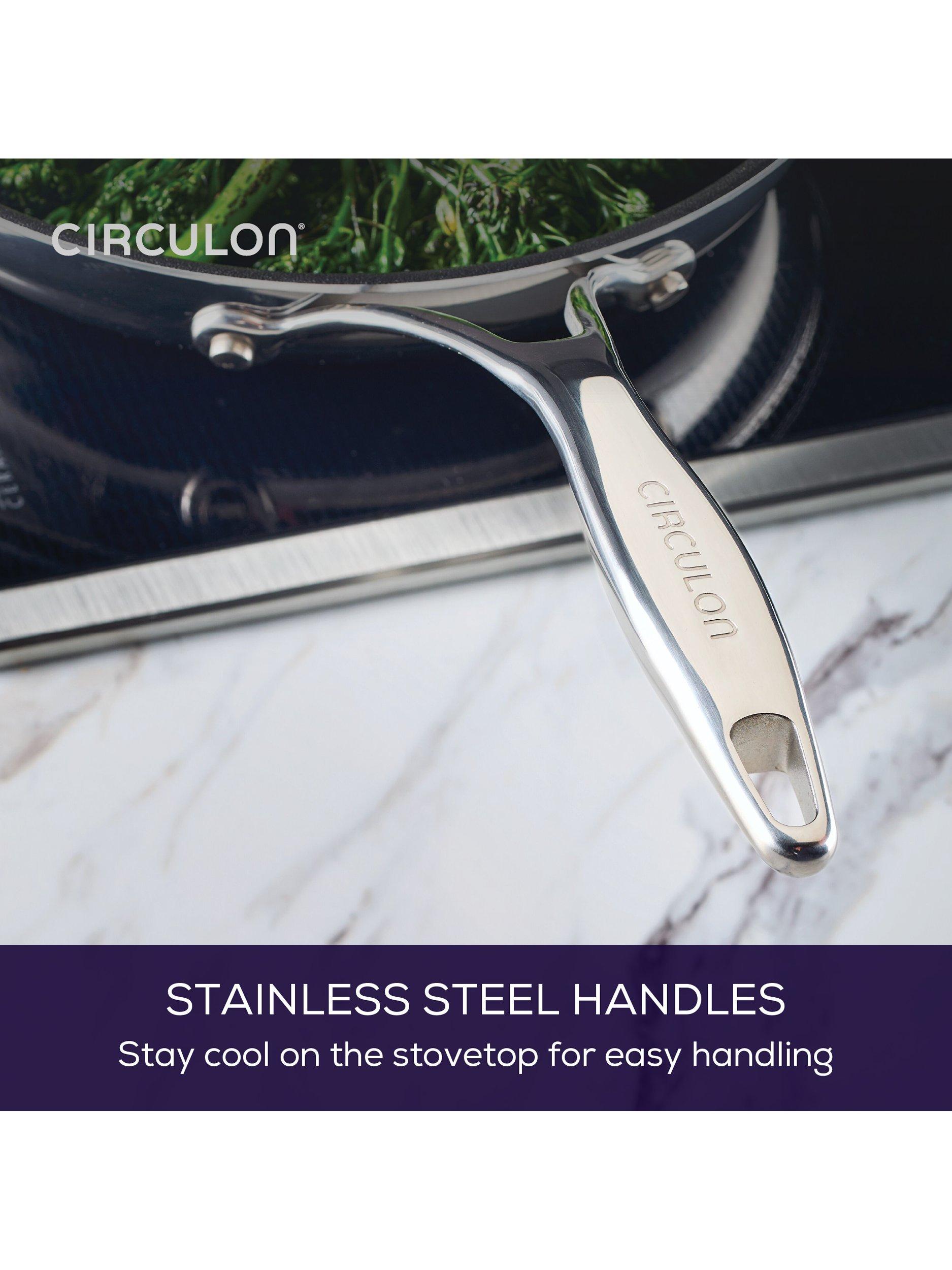 Circulon ScratchDefense frying pan, imported from the UK