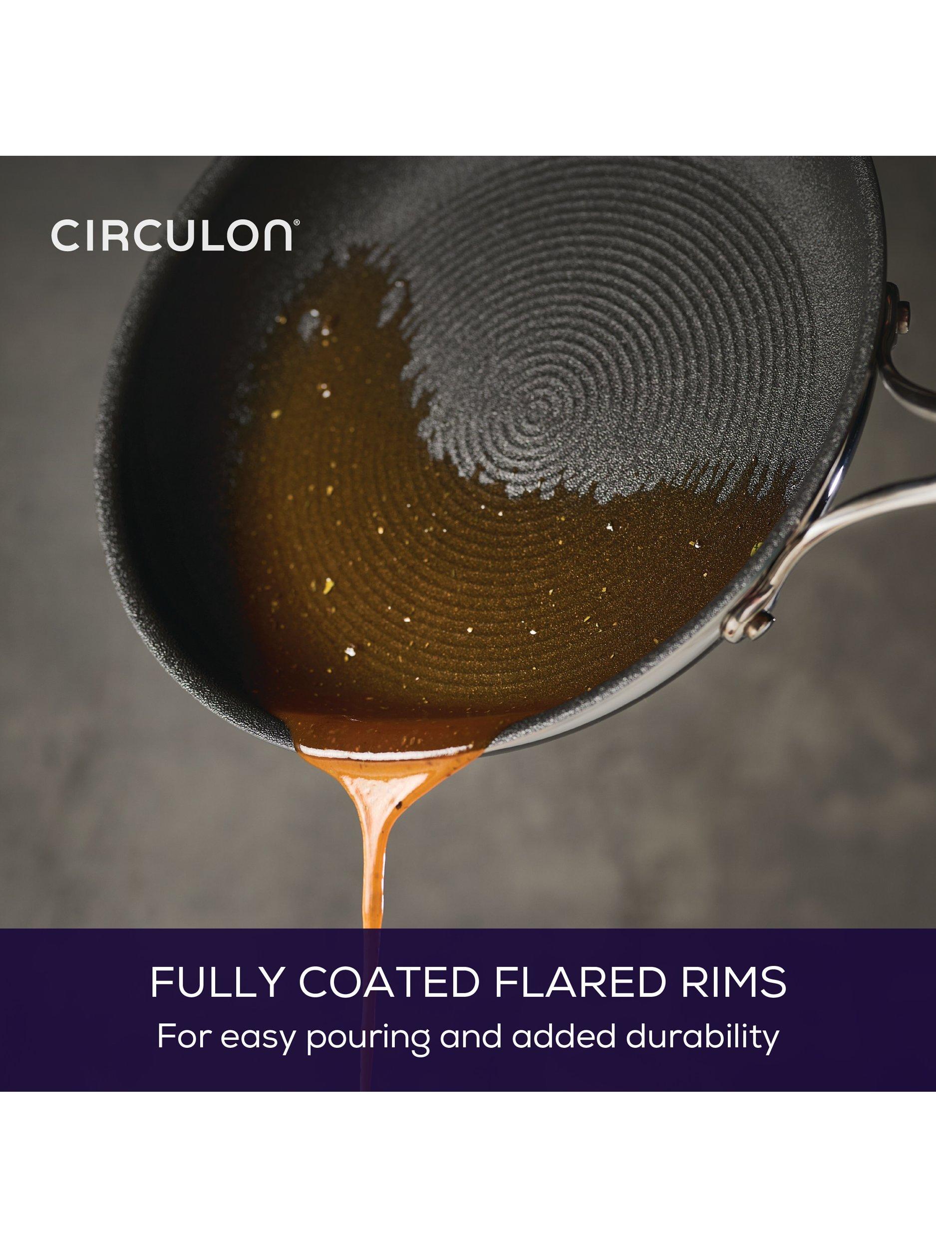 Circulon ScratchDefense frying pan, imported from the UK