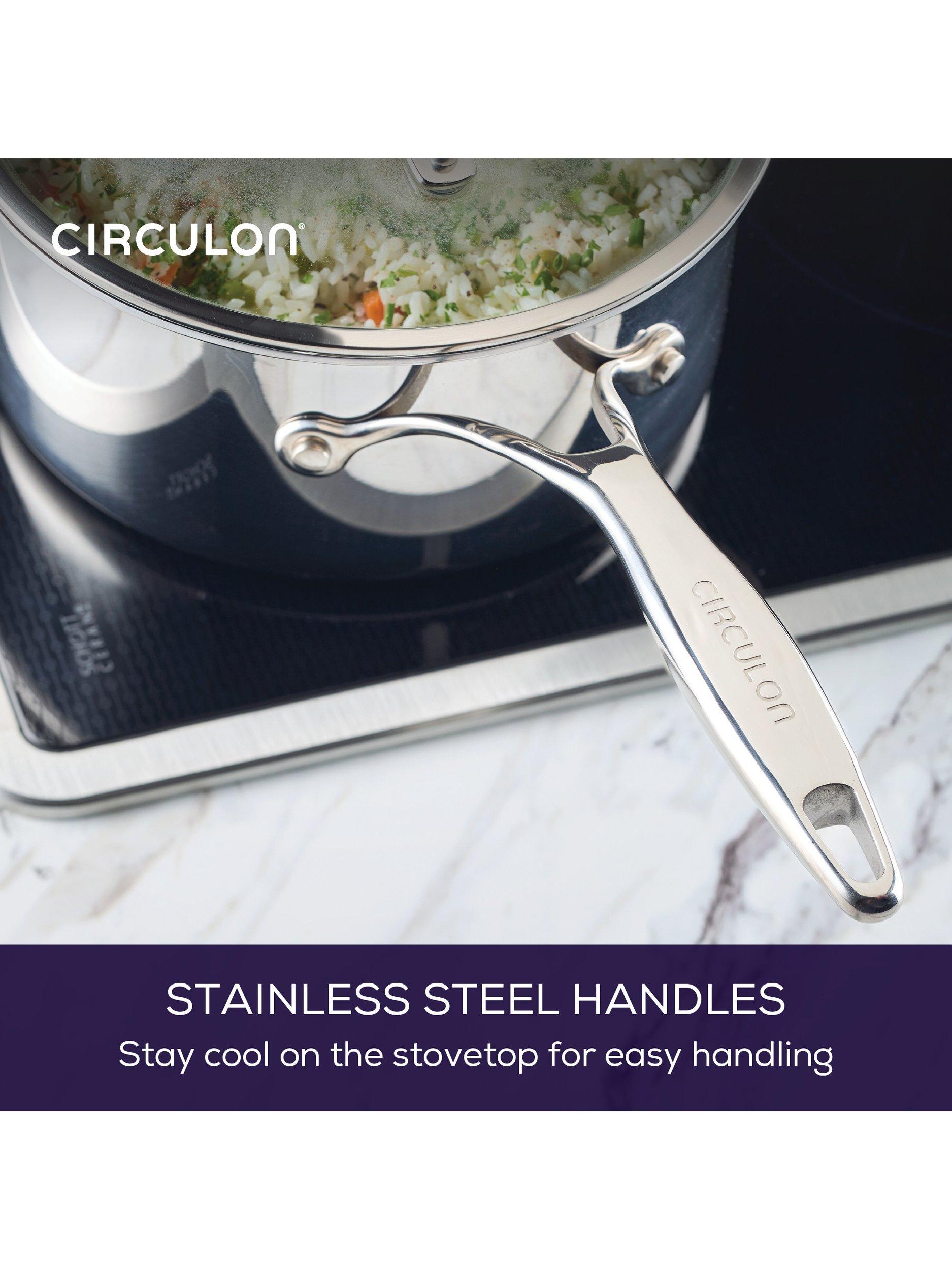 Circulon ScratchDefense saucepan, UK version