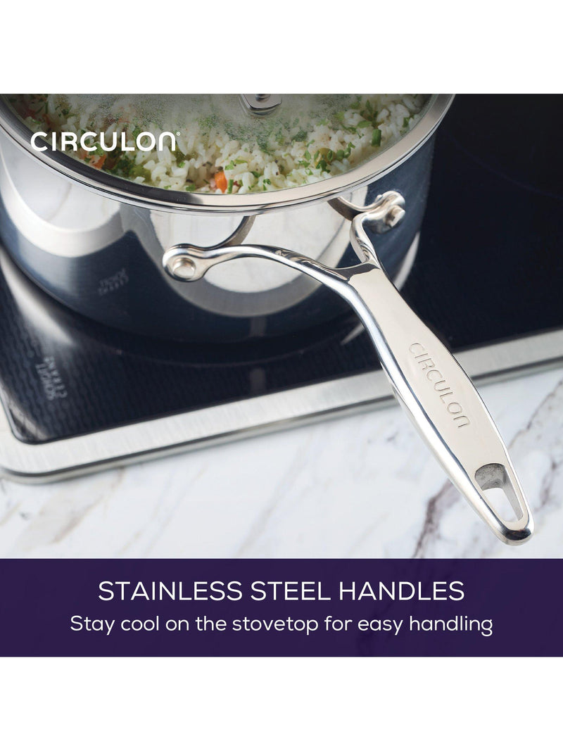 Circulon ScratchDefense saucepan, UK version