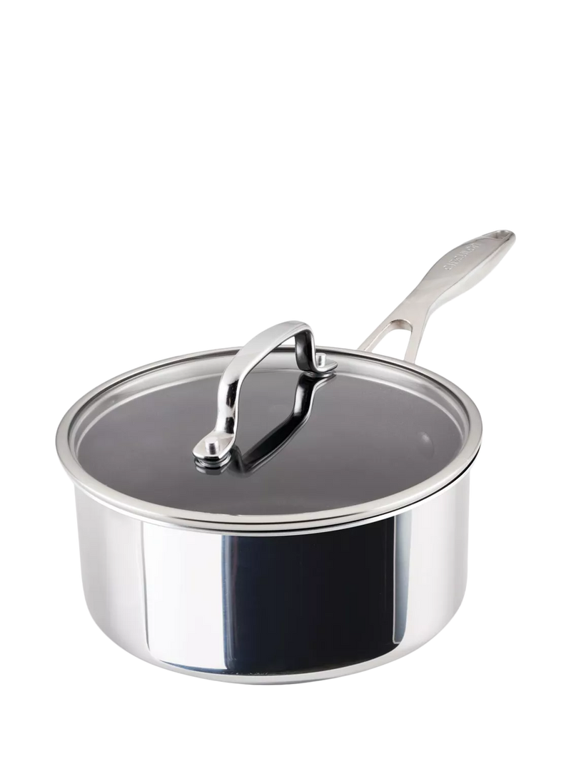 Circulon ScratchDefense Clad Stainless Steel Non-Stick Saucepan with Lid