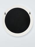 John Lewis carved round wall mirror 70cm white - British product