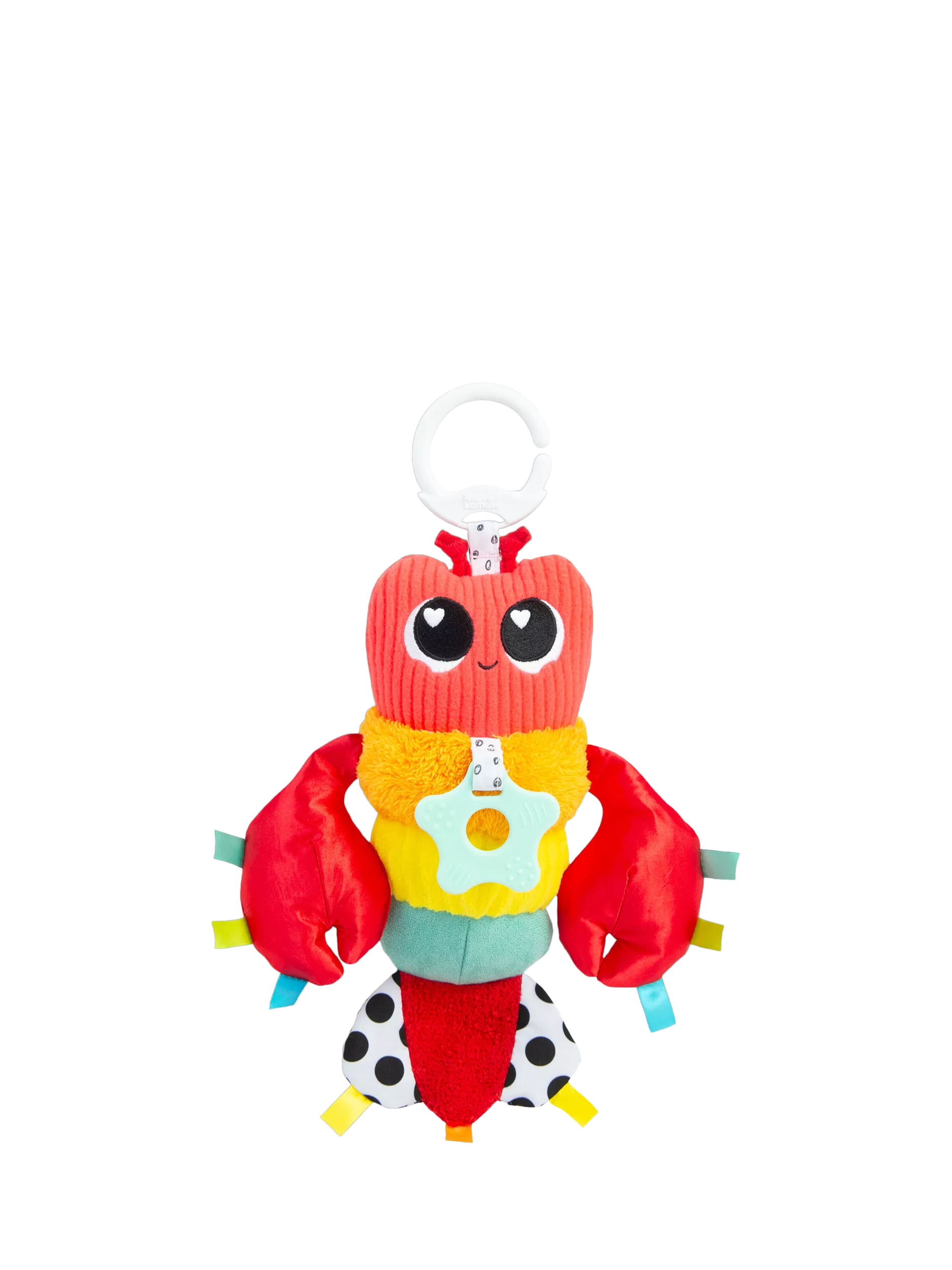 Lamaze Liam the Lobster clip and go toy, imported from the UK