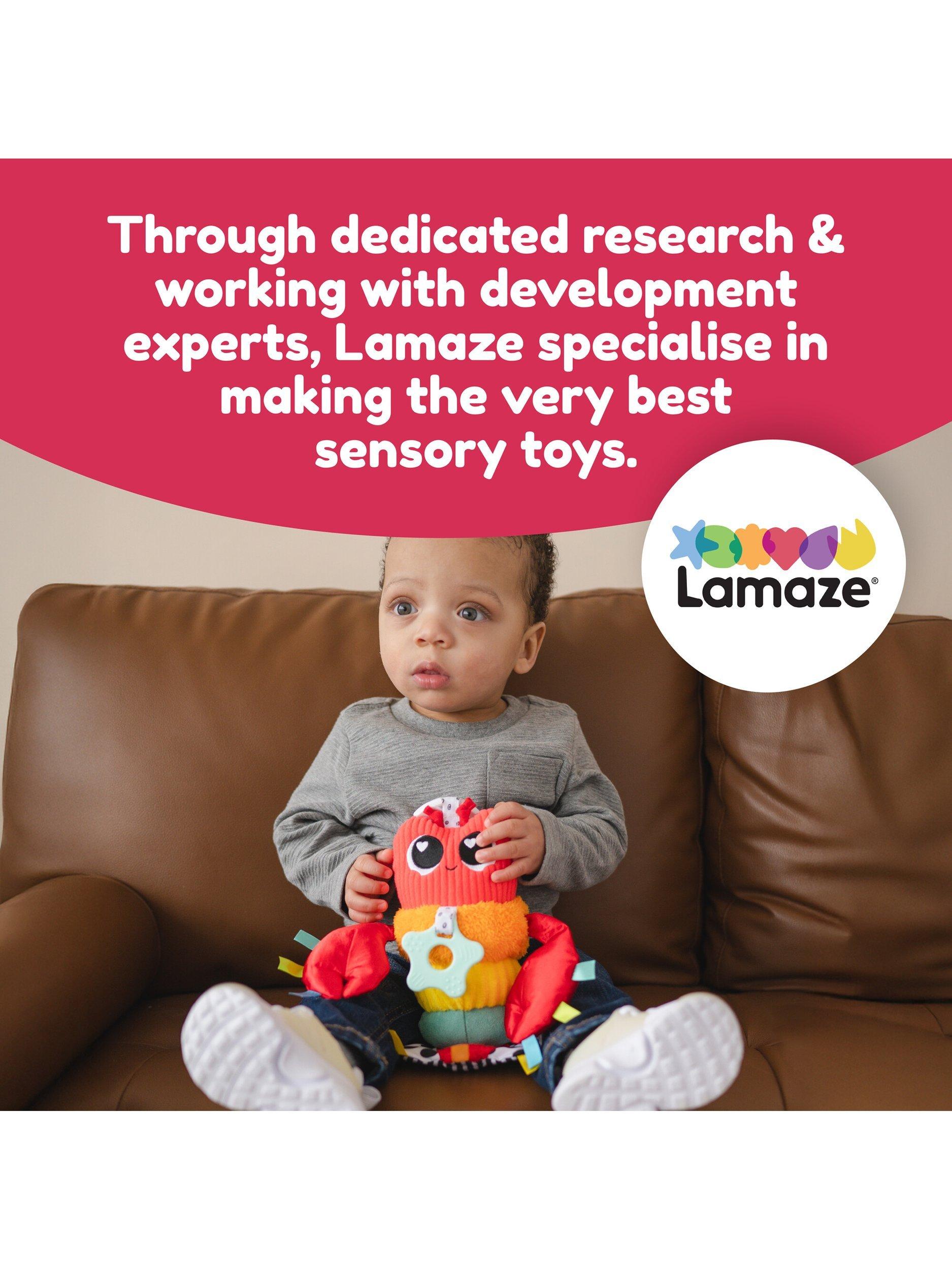 Lamaze Liam the Lobster clip and go toy, imported from the UK