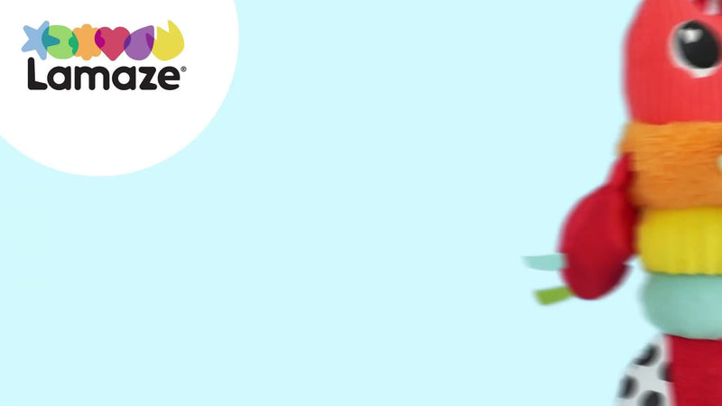 Lamaze Liam the Lobster clip and go toy, imported from the UK