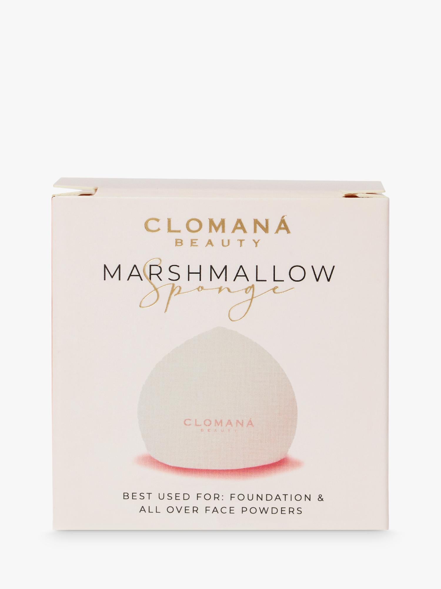 Clomaná Beauty Marshmallow Sponge Shape 2 makeup sponge - British product