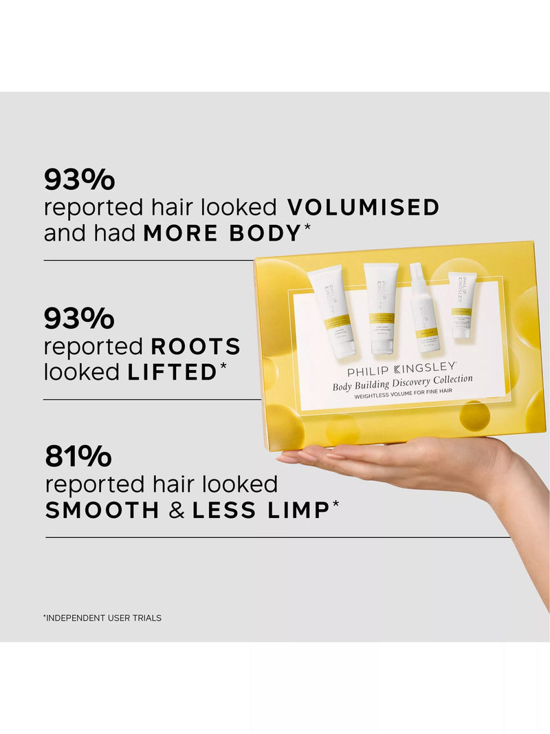 Philip Kingsley Body Building Discovery Collection haircare gift set, UK version