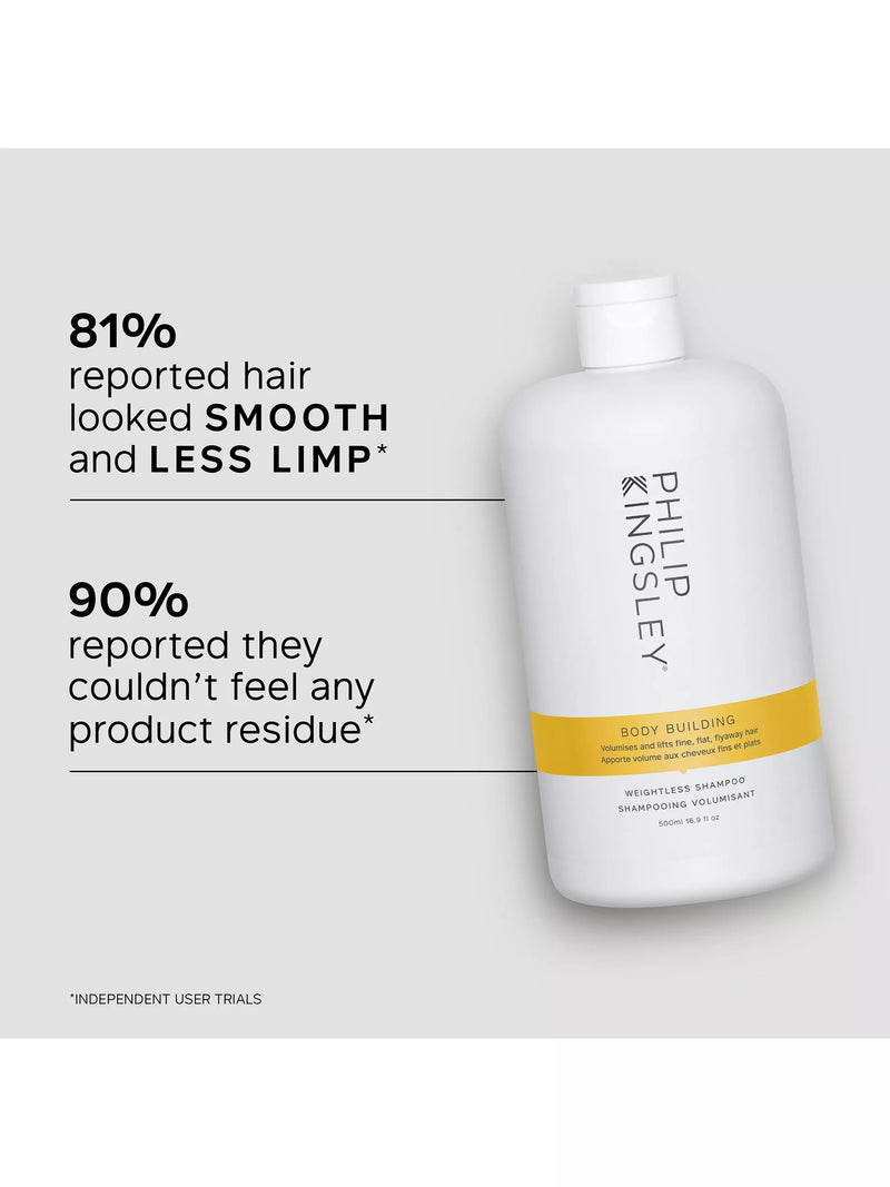 Philip Kingsley Body Building Weightless Shampoo 500ml (British brand)