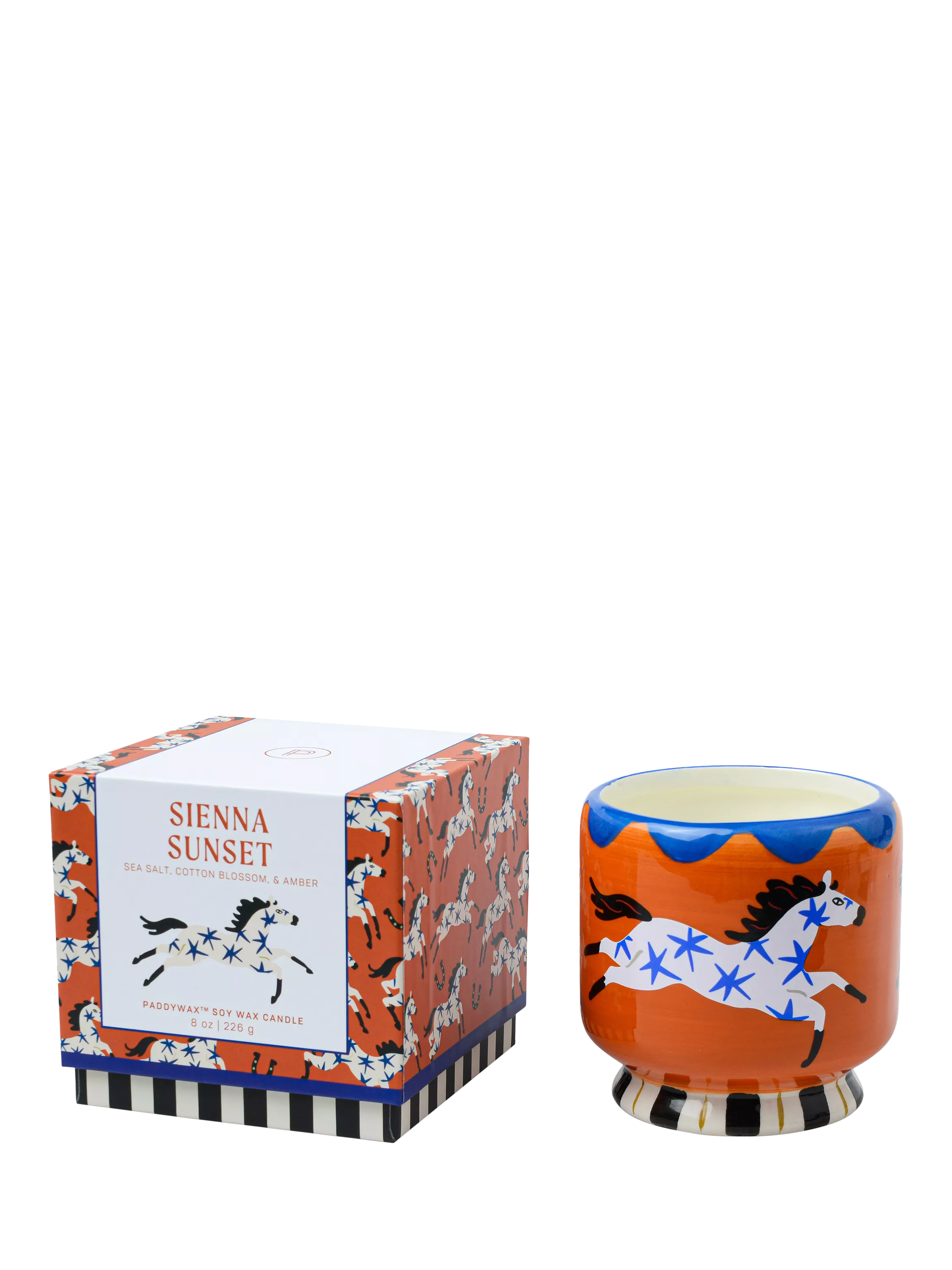 Paddywax Horse scented candle 226g, imported from the UK