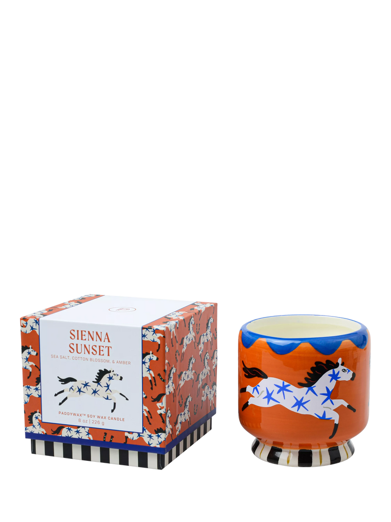 Paddywax Horse scented candle 226g, imported from the UK