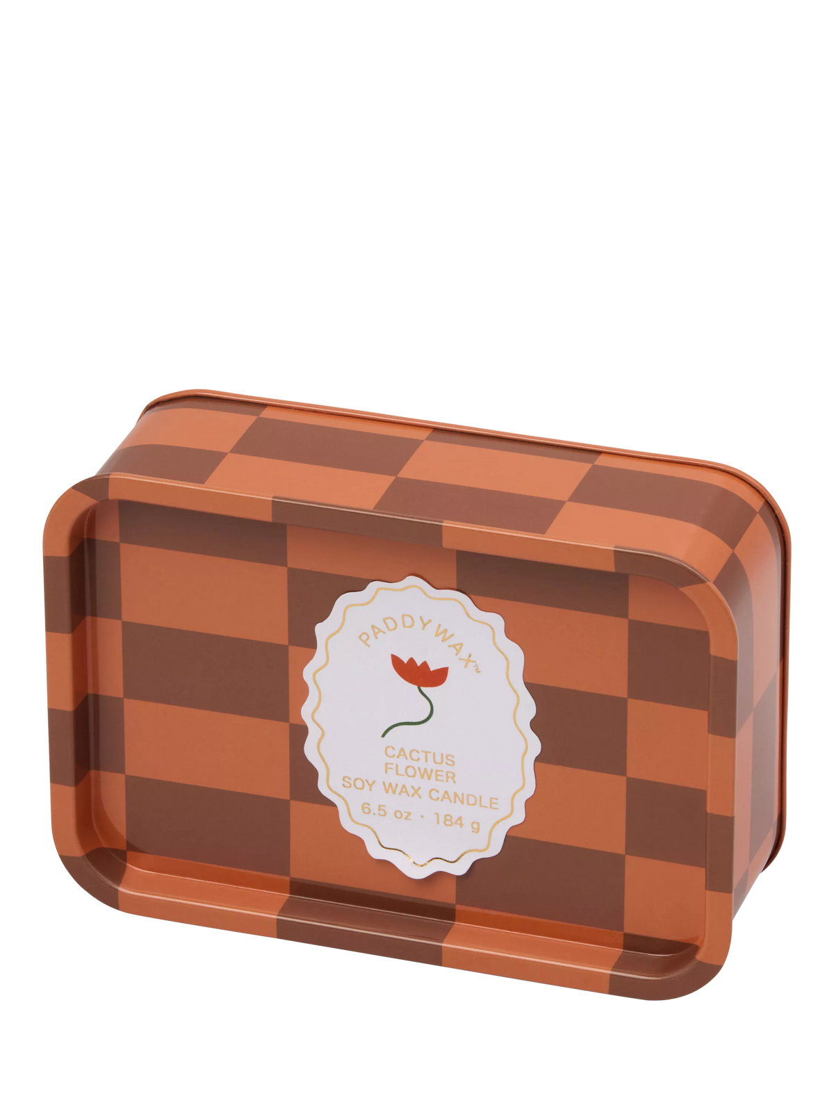 Paddywax flower scented tin candle 275g (British brand)