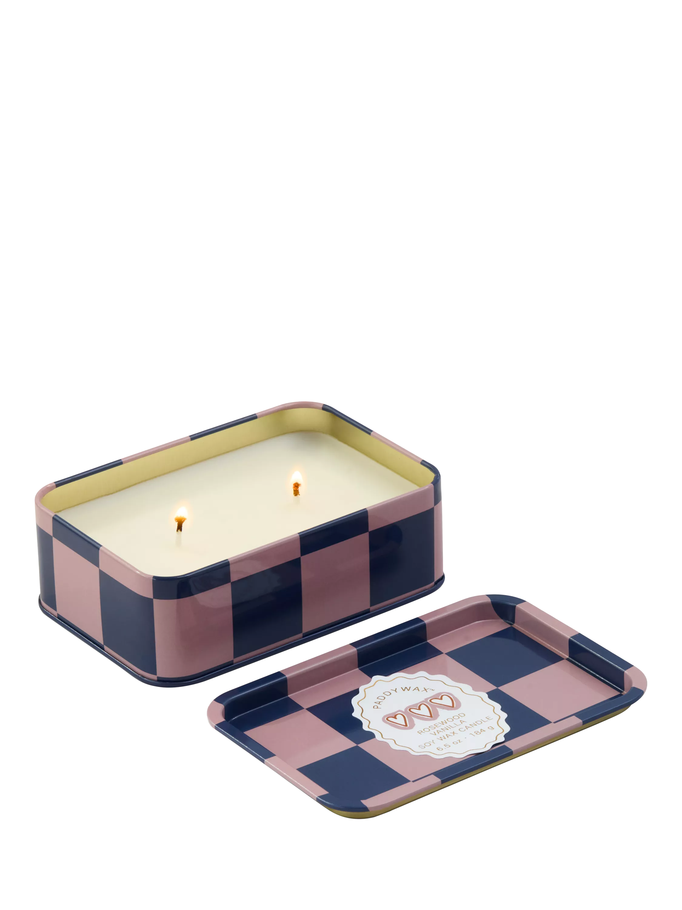 Paddywax A Dopo woody scented tin candle 275g, UK version