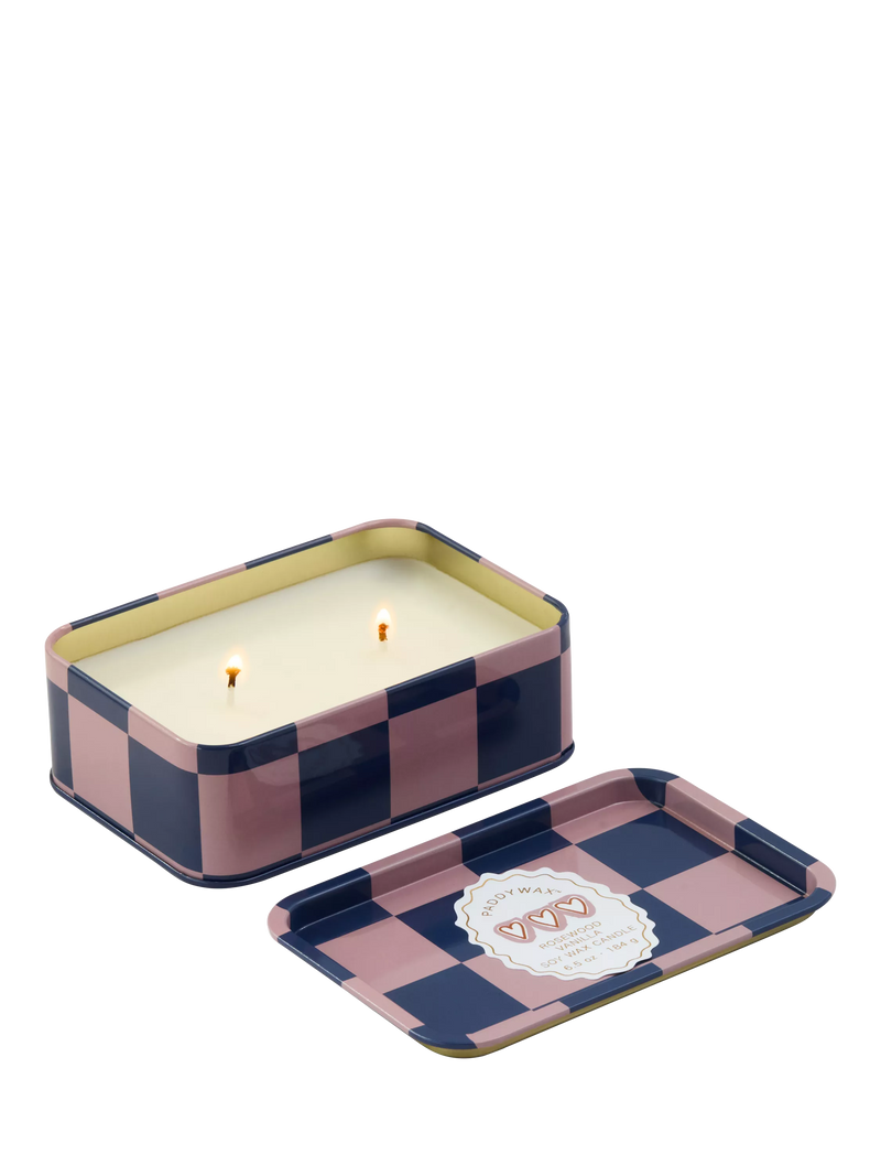 Paddywax A Dopo woody scented tin candle 275g, UK version