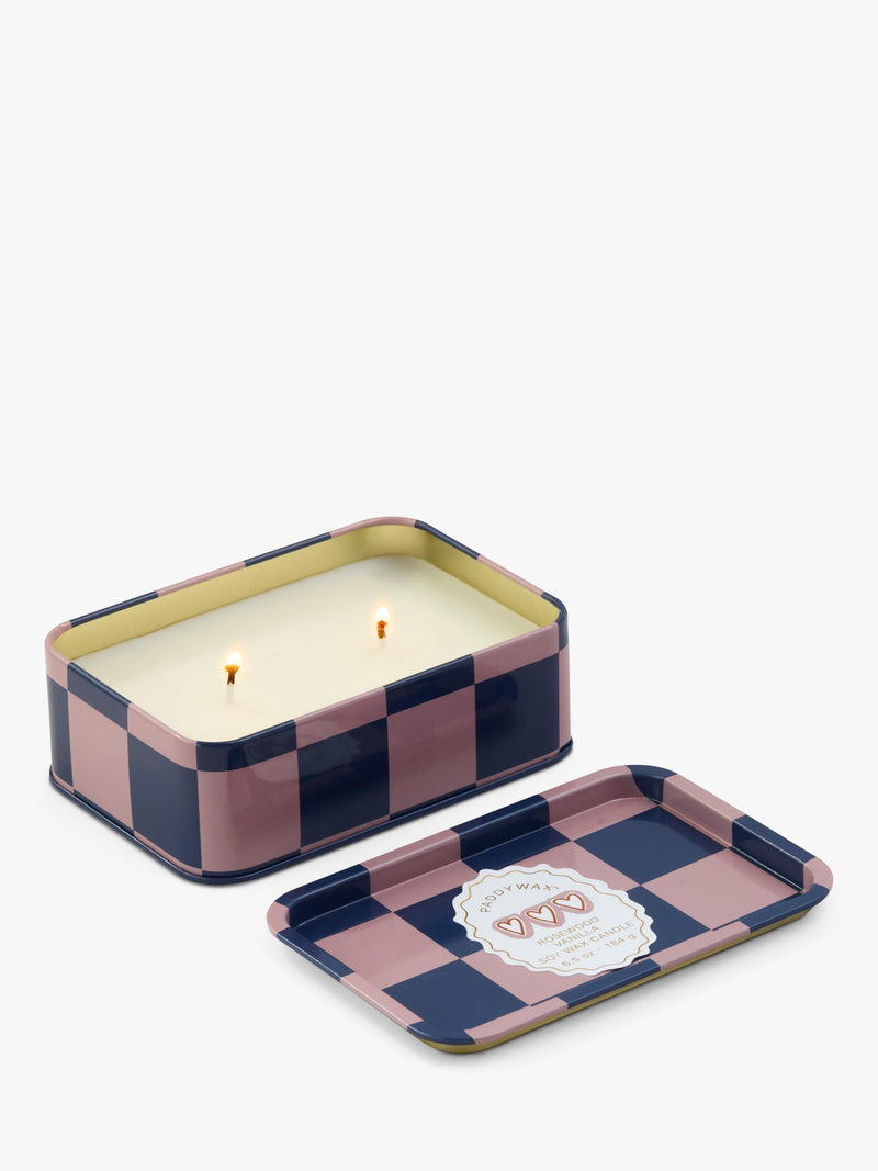 Paddywax A Dopo woody scented tin candle 275g, UK version
