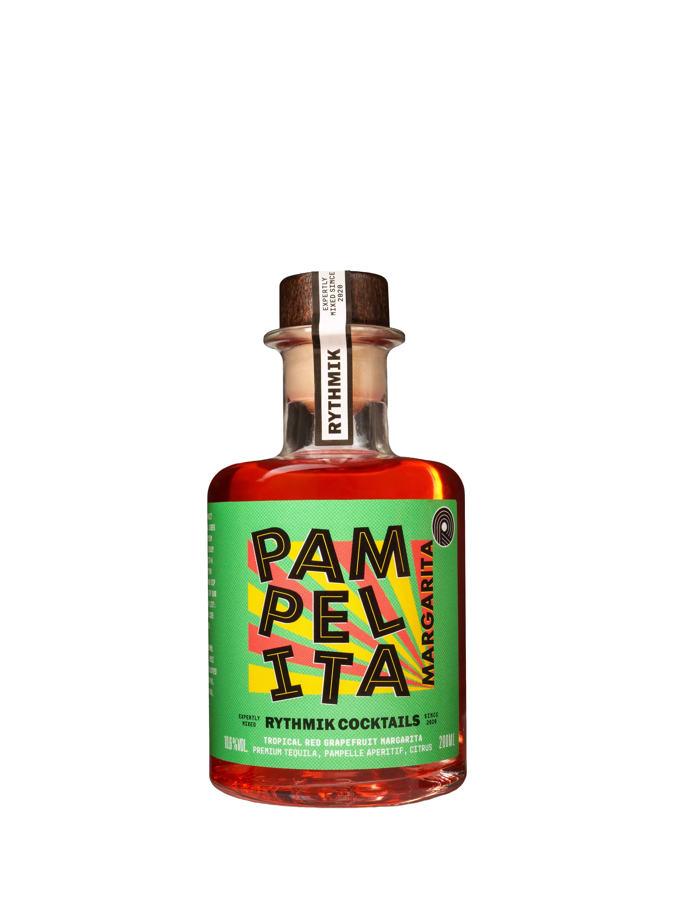 Rythmik Pampelita Margarita cocktail 20cl, UK version