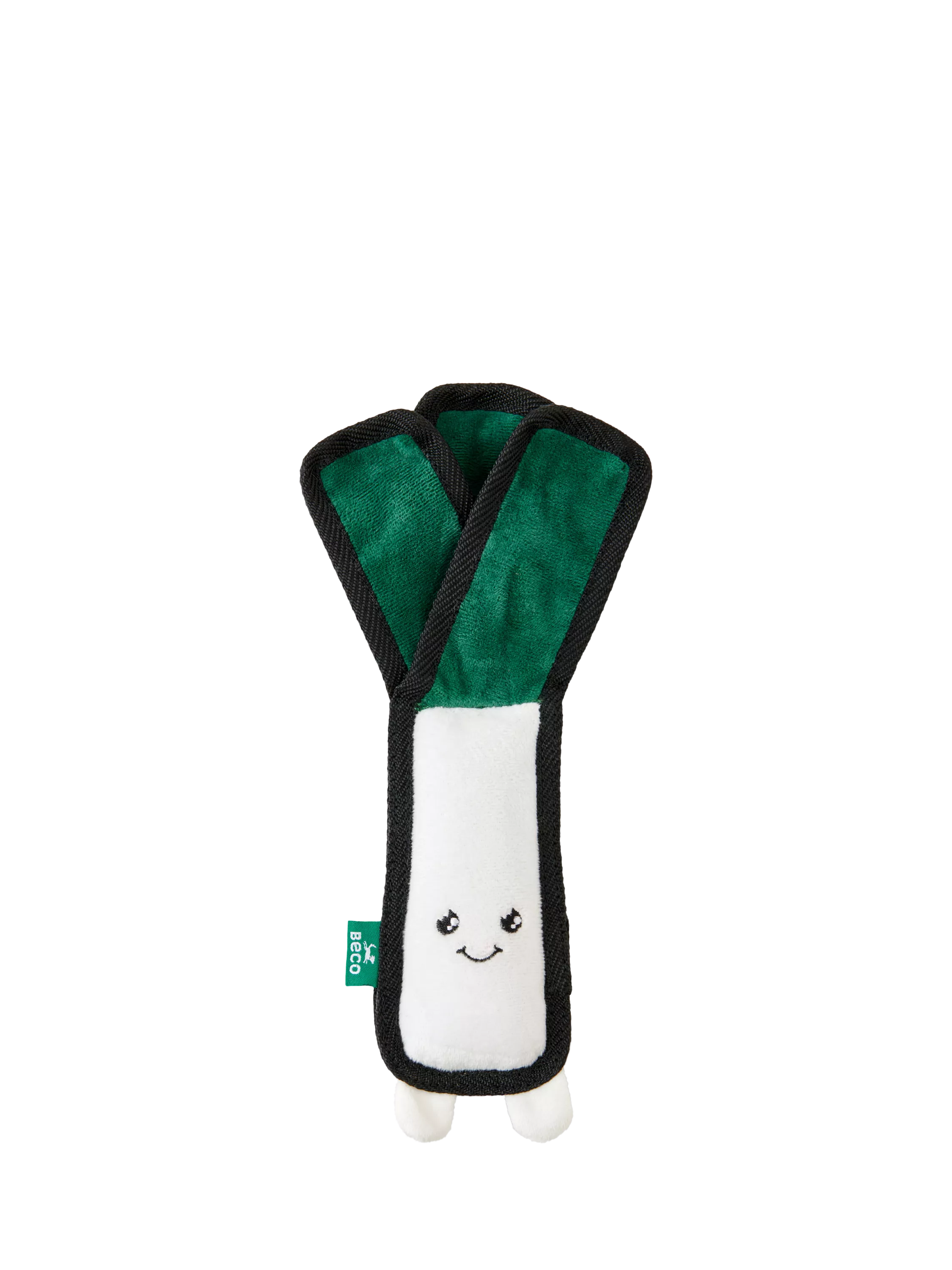 Beco Pets Larry the Leek dog toy (British brand)