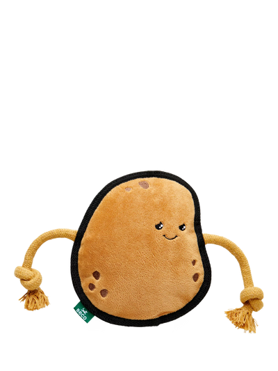 John Lewis Beco Pets Piper the Potato Dog Toy, Brown Multi- Buy online at McGrocer