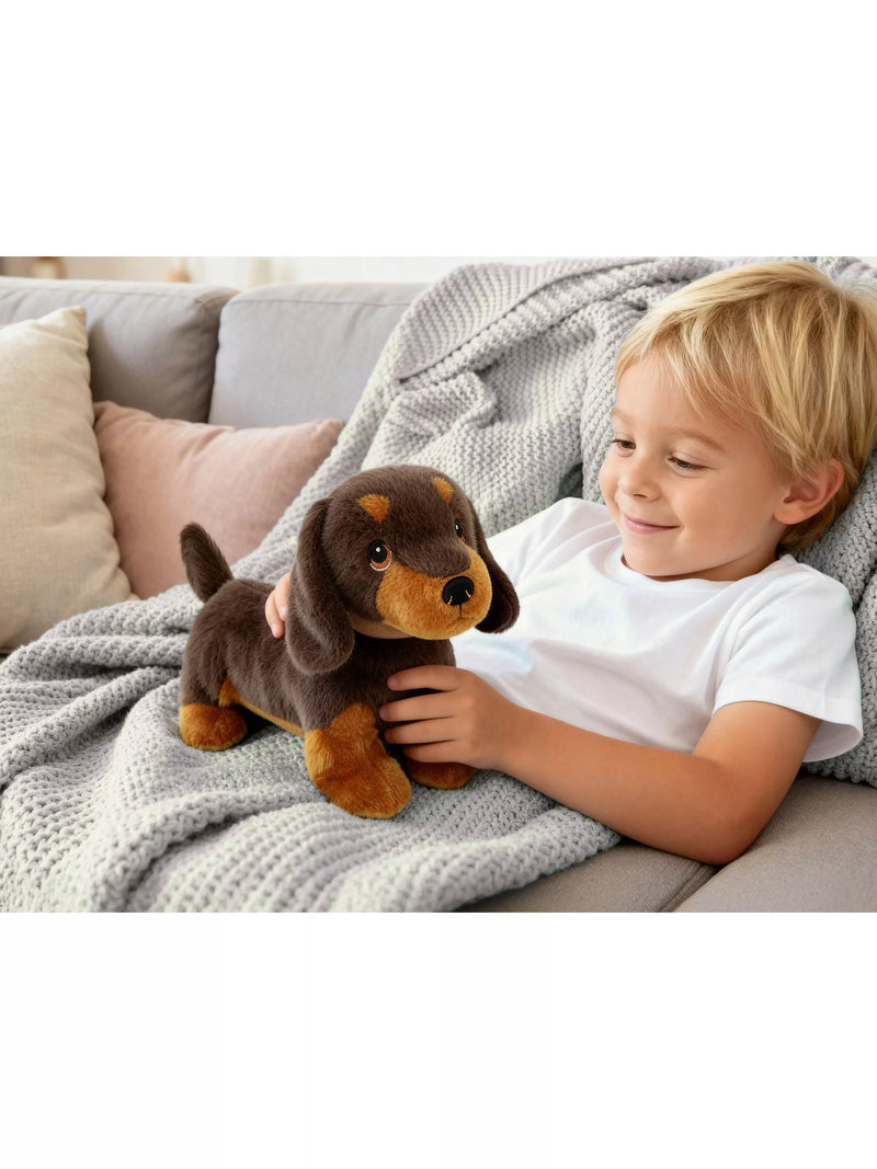 Keel Toys Dachshund Soft Toy 23cm, UK version