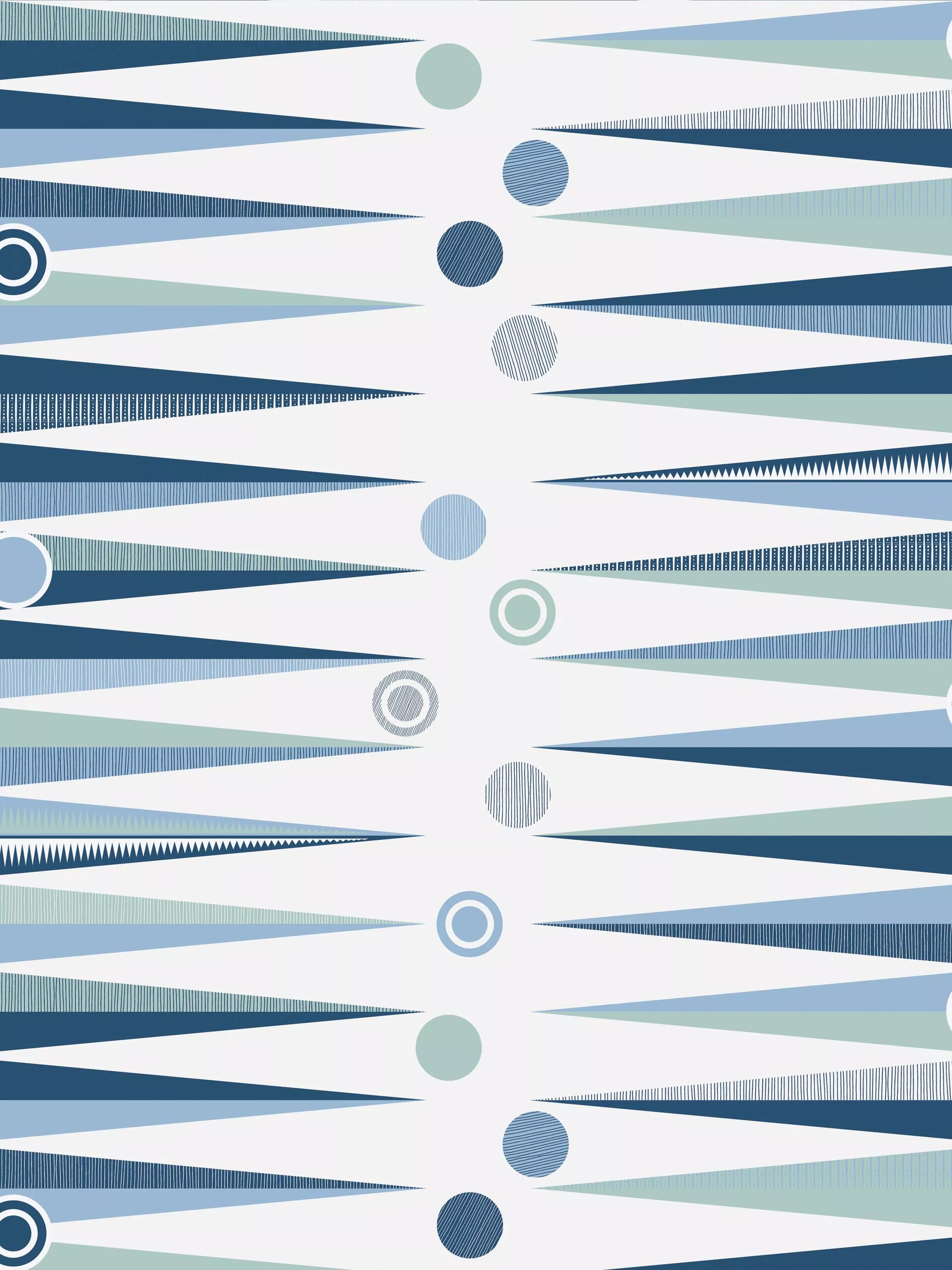 Mini Moderns Backgammon wallpaper Chalkhill Blue - British product