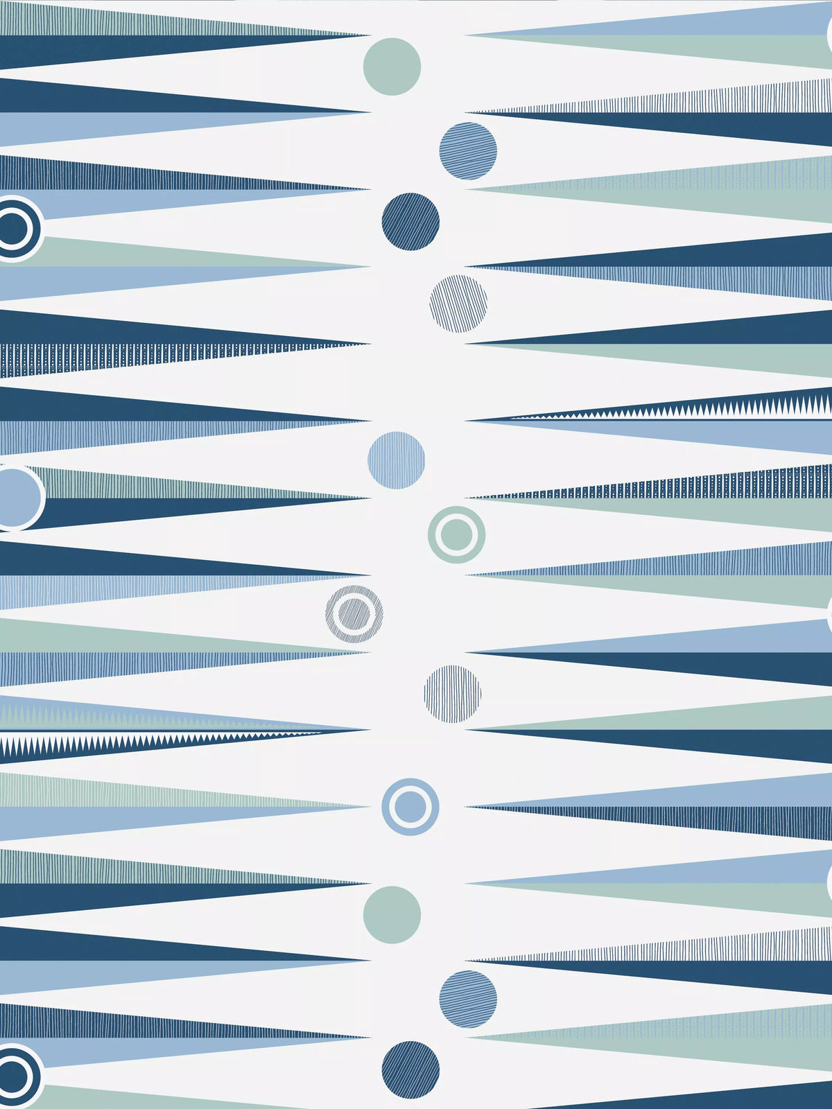 Mini Moderns Backgammon wallpaper Chalkhill Blue - British product