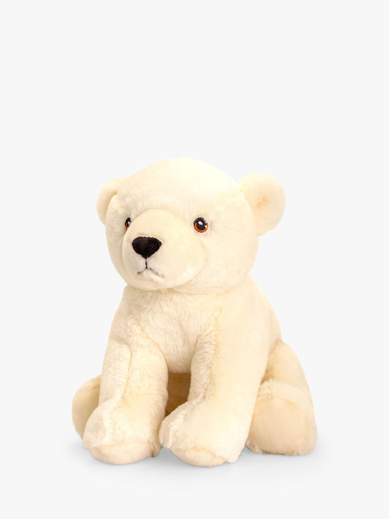 Keel Toys Keeleco Polar Bear Soft Toy, 25cm