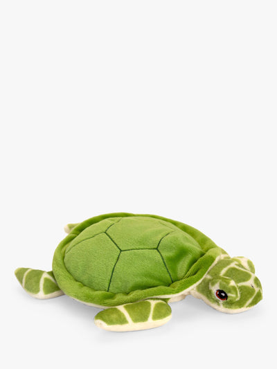 Plüschschildkröte mit Stickereien, 25 cm
