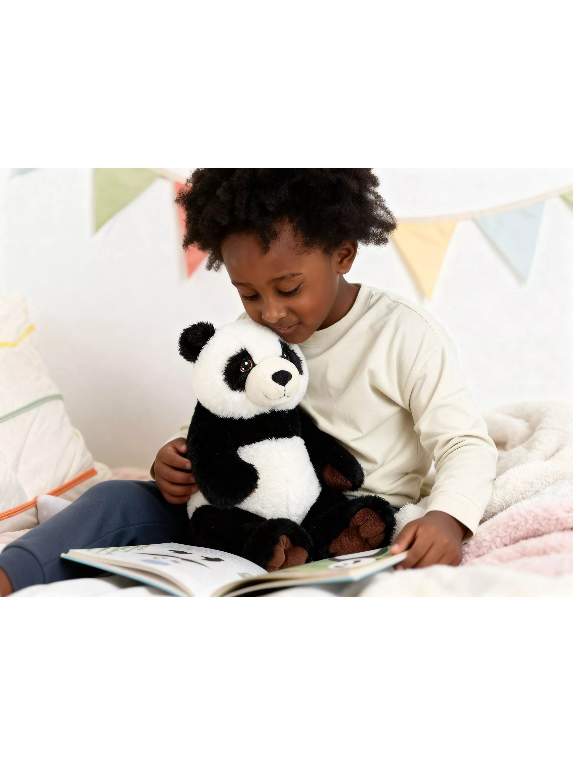 Keel Toys Wildlife Panda plush soft toy 38cm, UK version