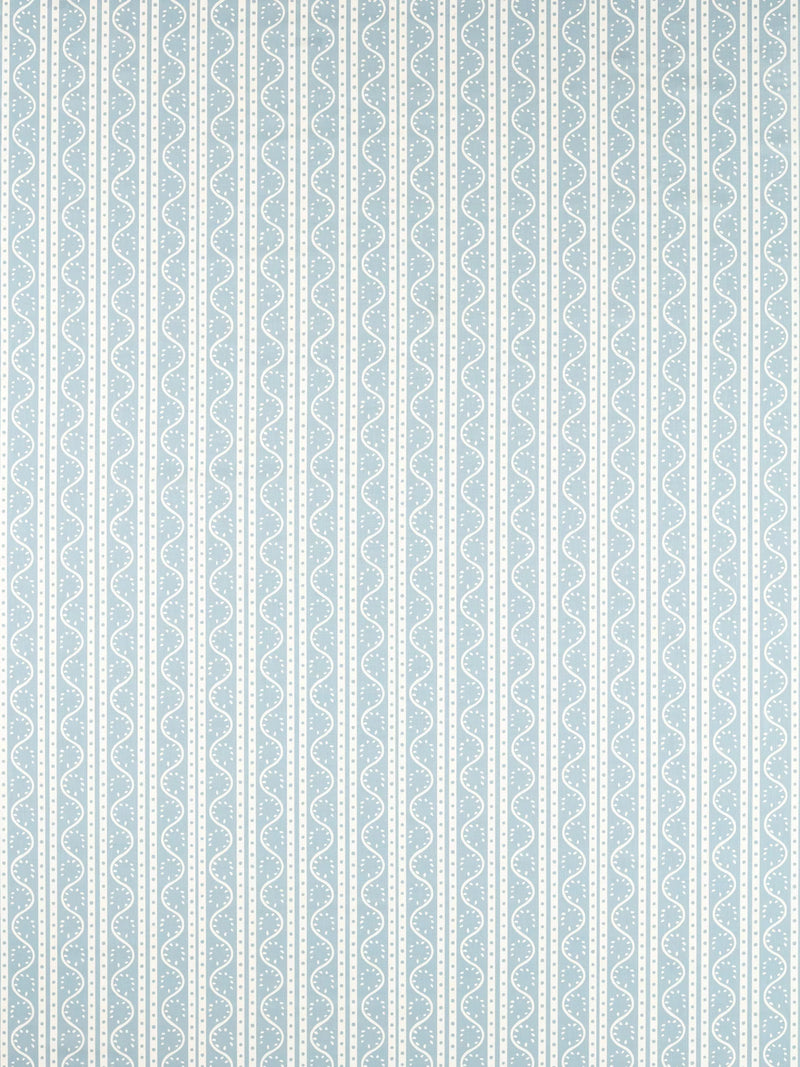 Scion Split Pea furnishing fabric stripe pattern, imported from the UK