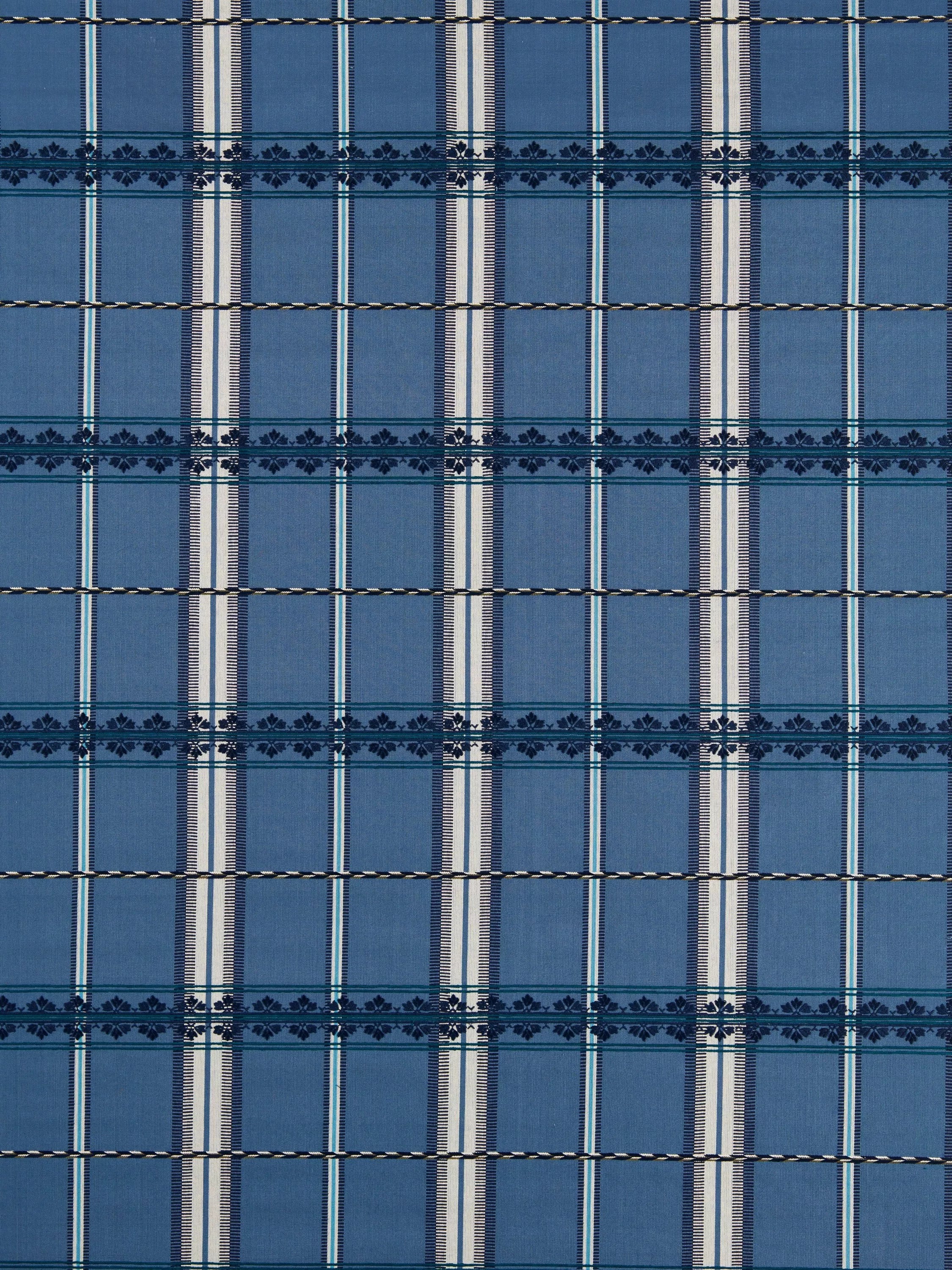 Morris & Co. Hanover Check Furnishing Fabric