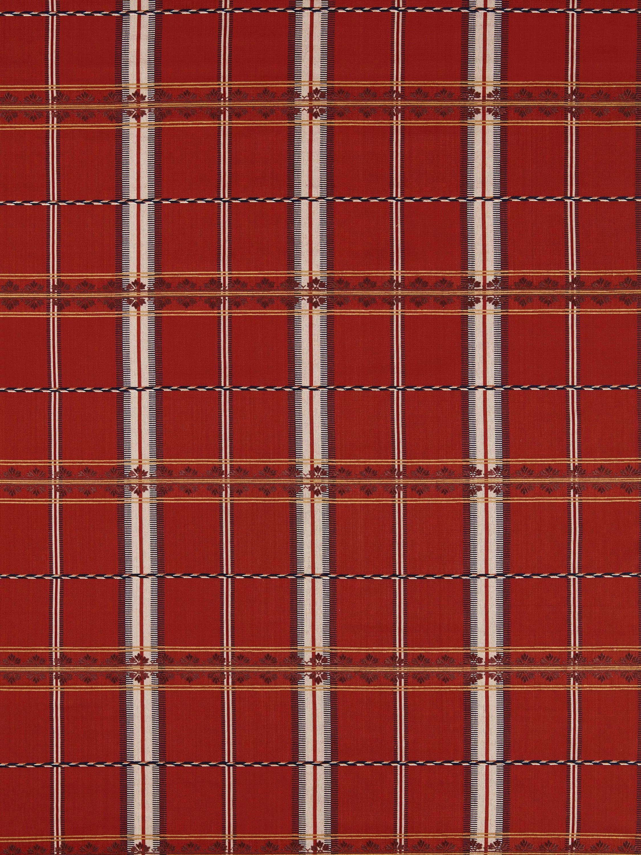 Morris & Co. Hanover Check Furnishing Fabric