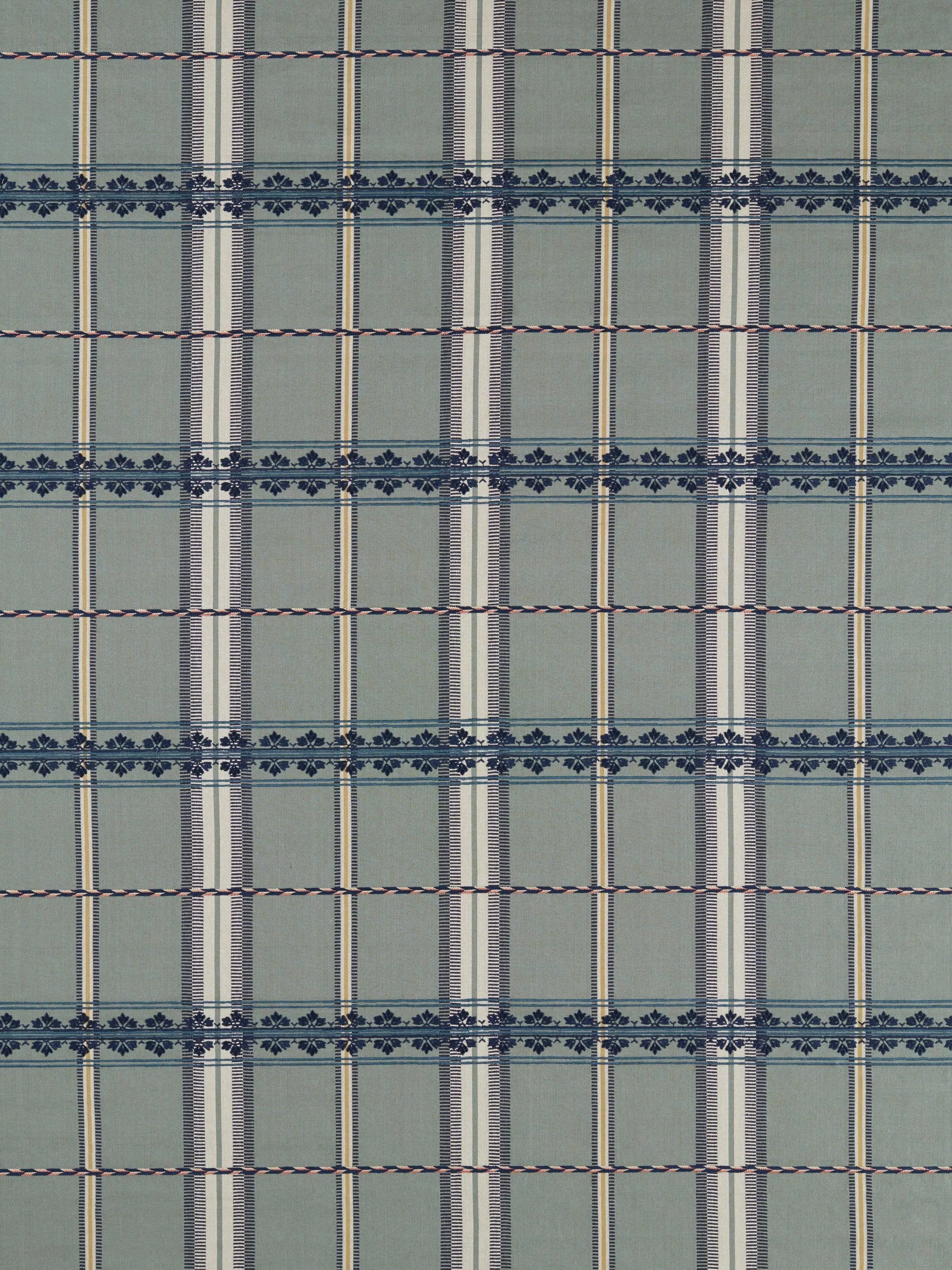 Morris & Co. Hanover Check Furnishing Fabric