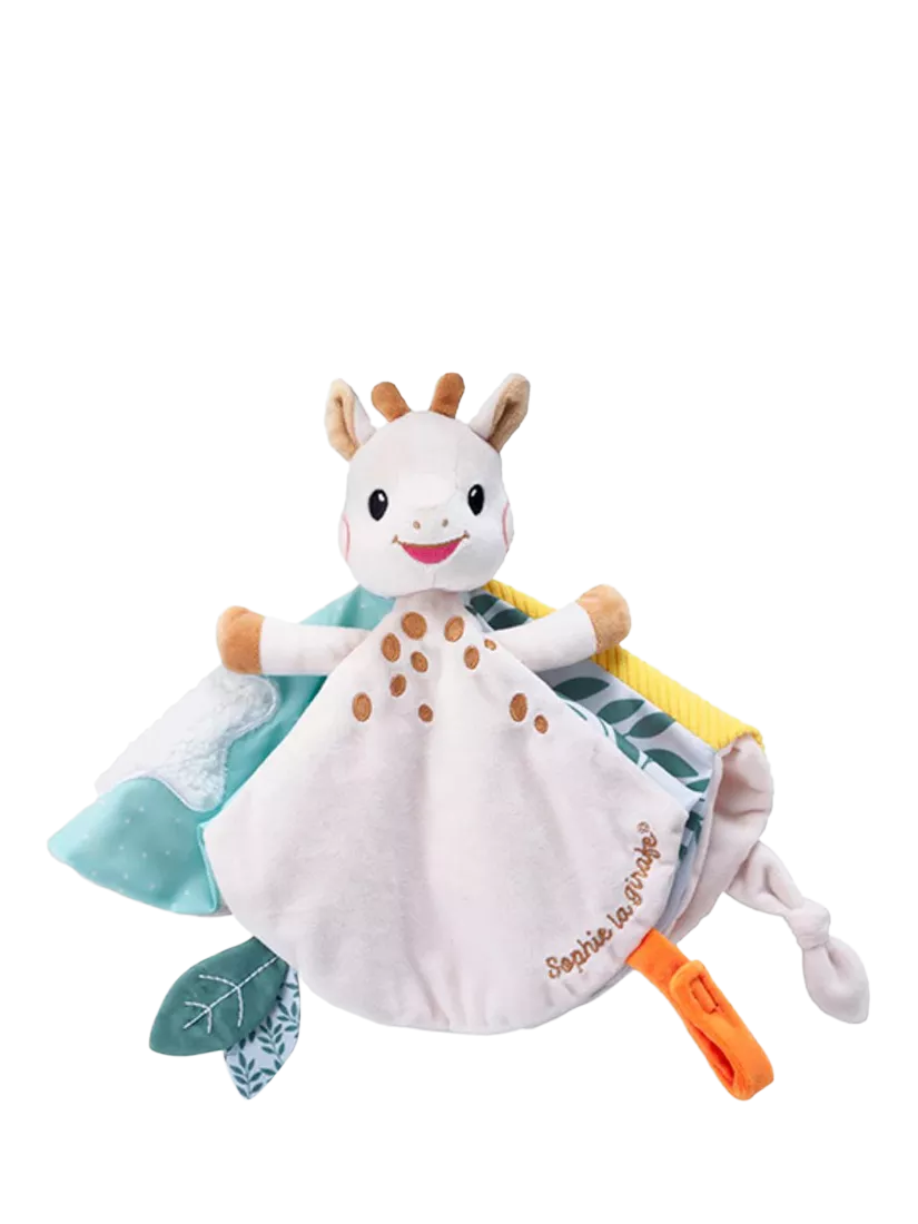 Sophie la girafe baby comforter gift set, imported from the UK
