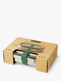 black+blum large stainless steel lunch box 1L olive - British product