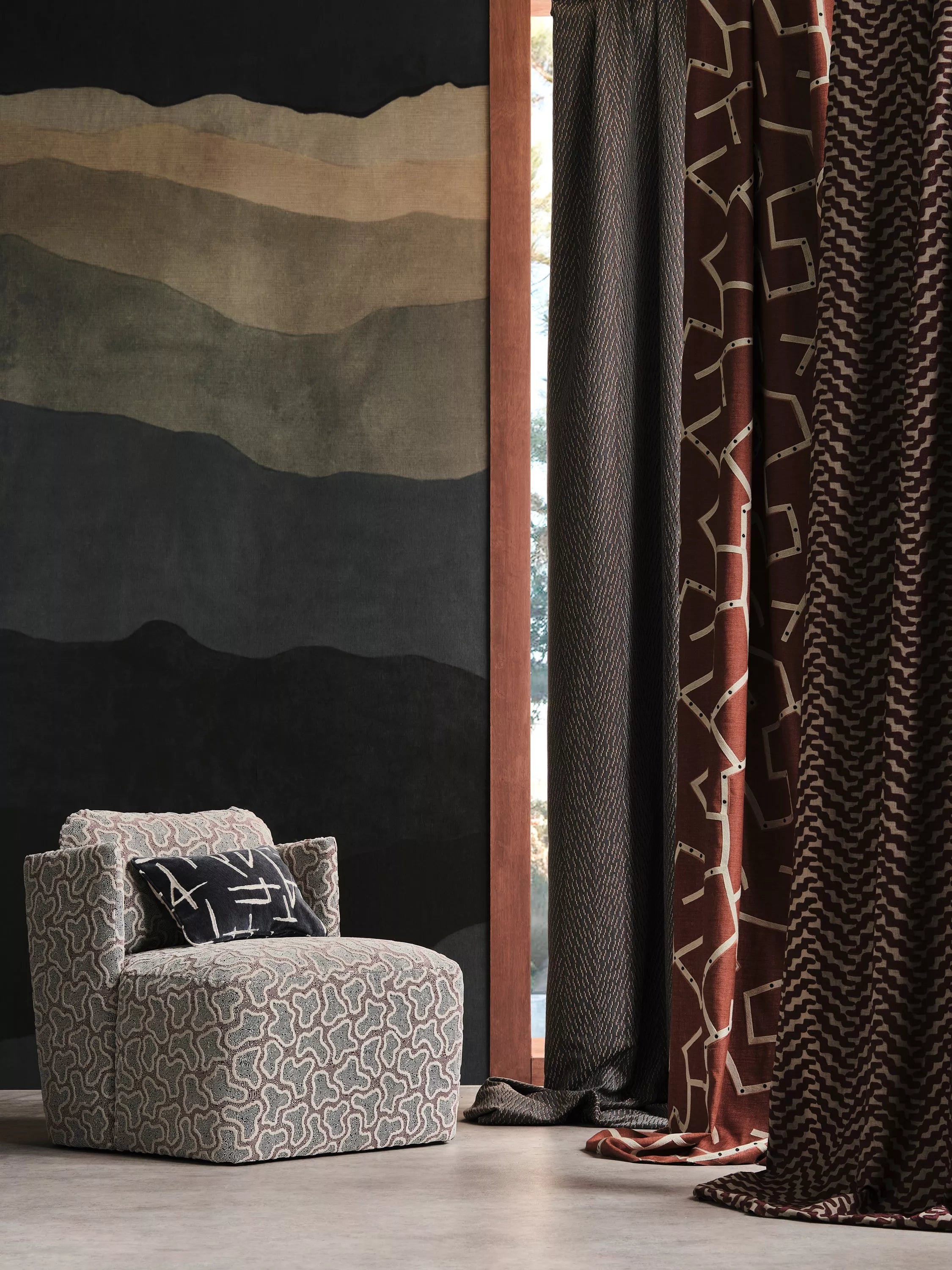 Harlequin Sedimentary wallpaper panel set, UK version