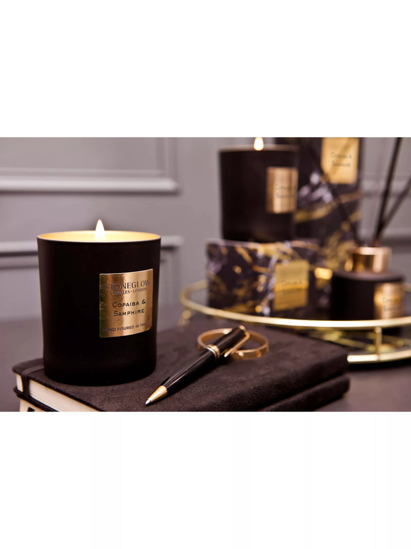 Stoneglow Luna Copaiba & Samphire scented candle 220g - British product