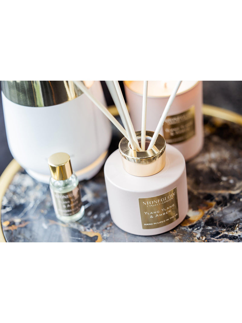 Stoneglow Luna Ylang Ylang & Amber reed diffuser 120ml (British brand)