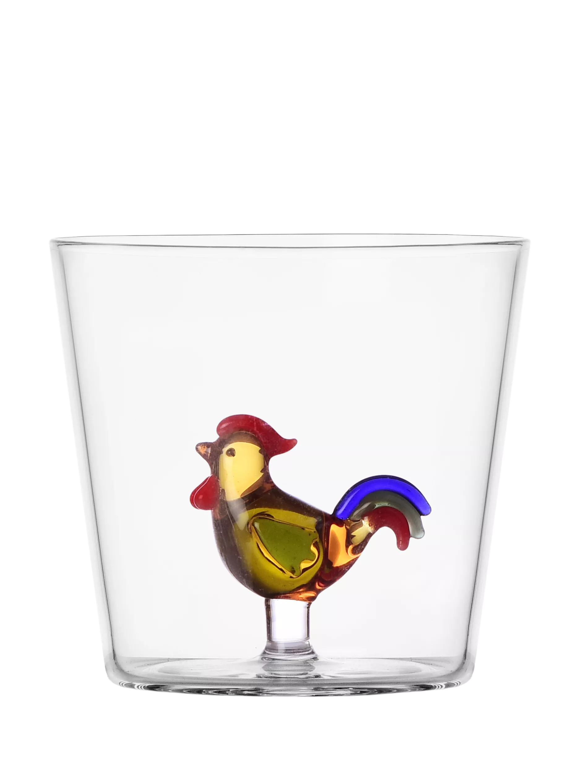 Ichendorf Milano rooster glass tumbler 350ml (British brand)