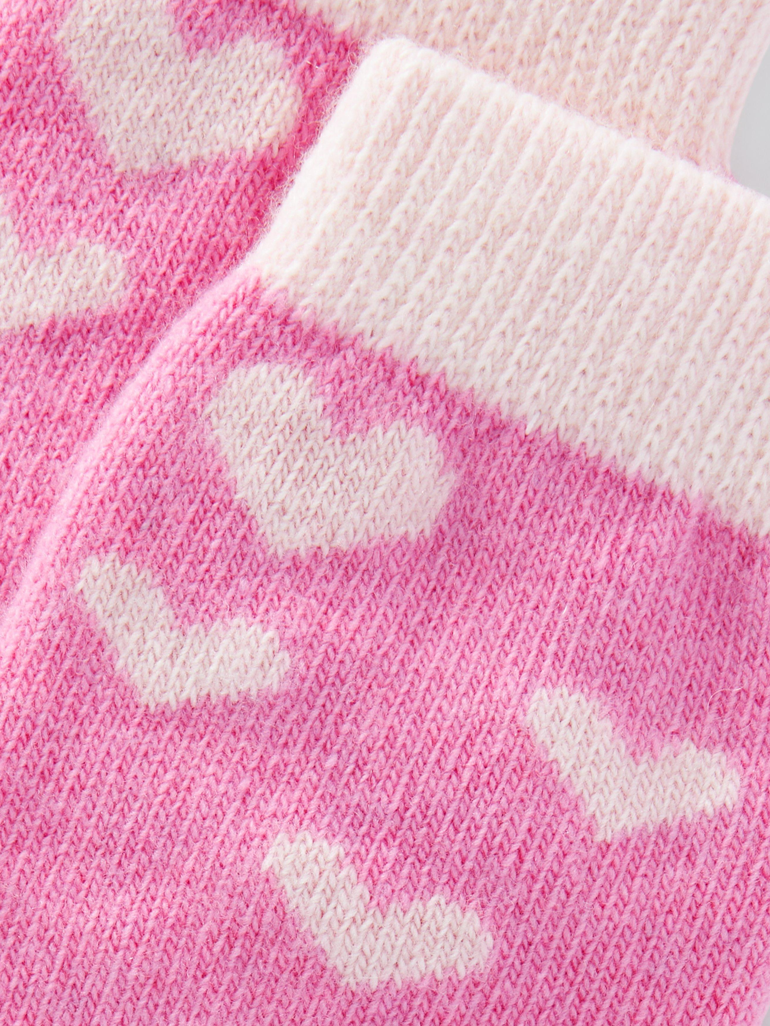 John Lewis heart wool blend crew socks one size, UK version