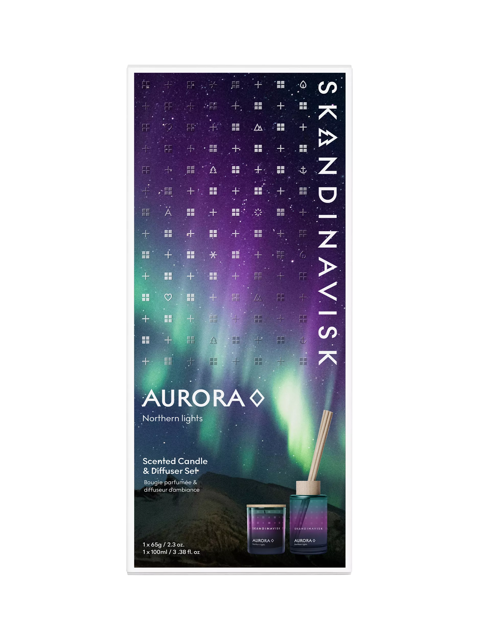 SKANDINAVISK Aurora home fragrance gift set, imported from the UK