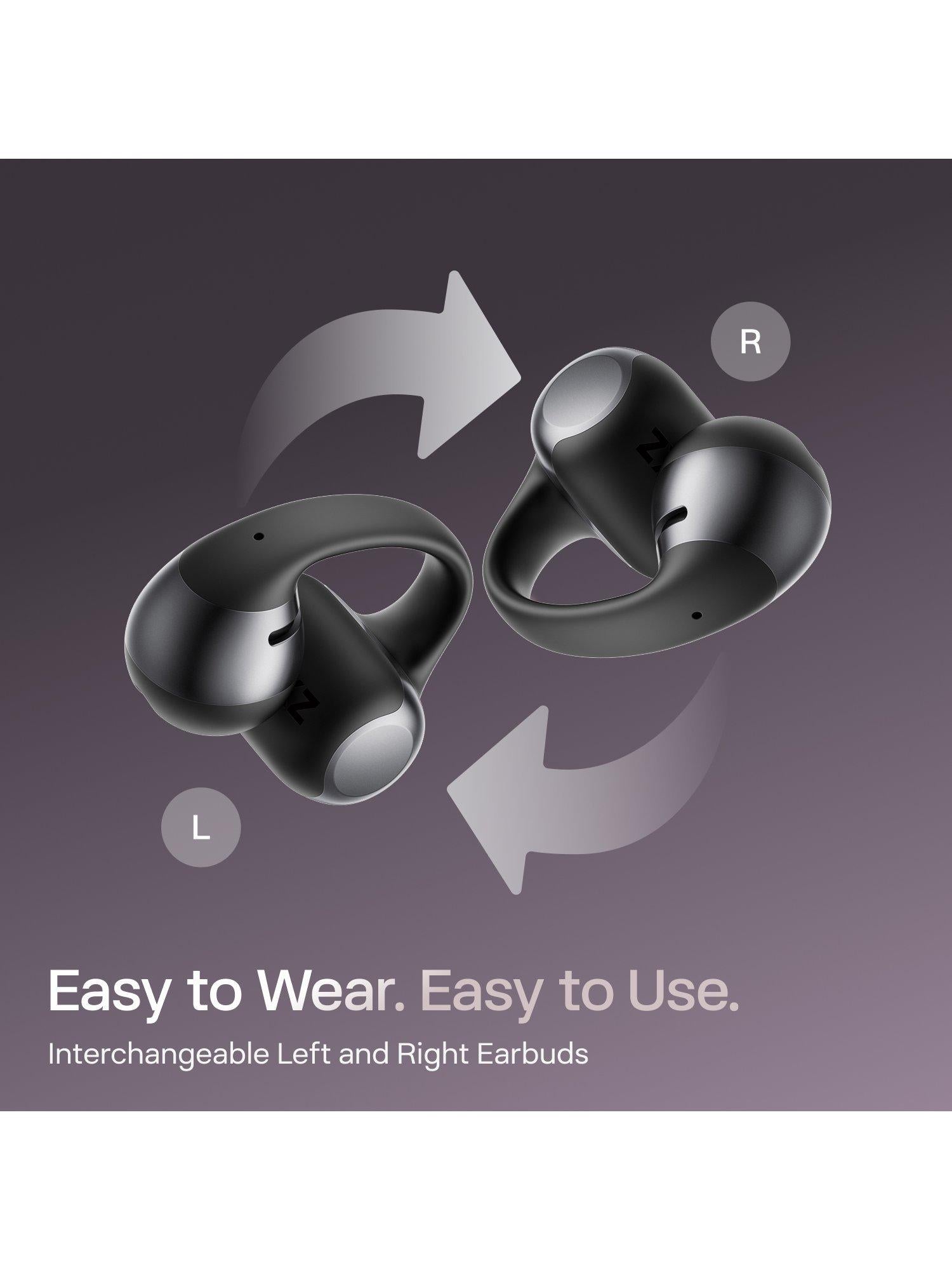 Shokz OpenDots ONE open-ear headphones, imported from the UK
