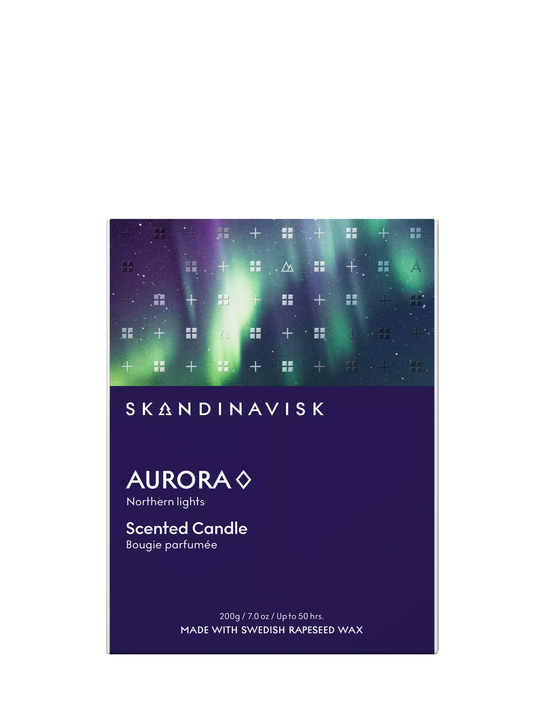 SKANDINAVISK Aurora scented candle 200g, imported from the UK