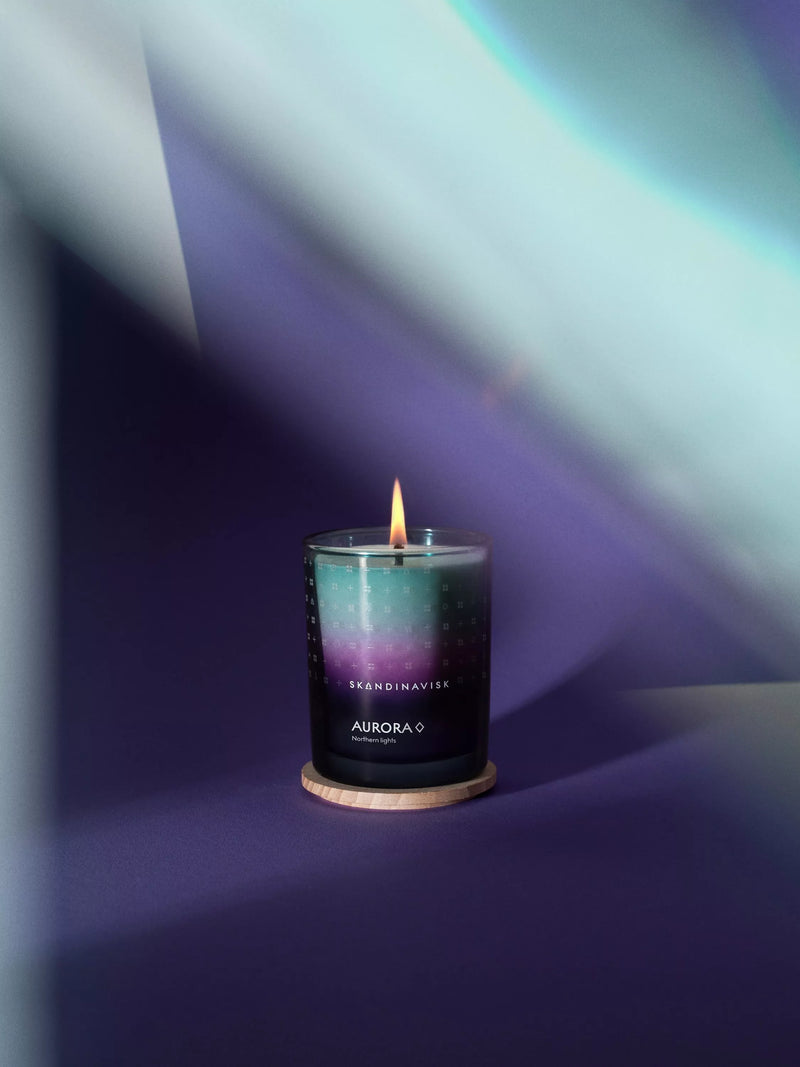 SKANDINAVISK Aurora scented candle 200g, imported from the UK